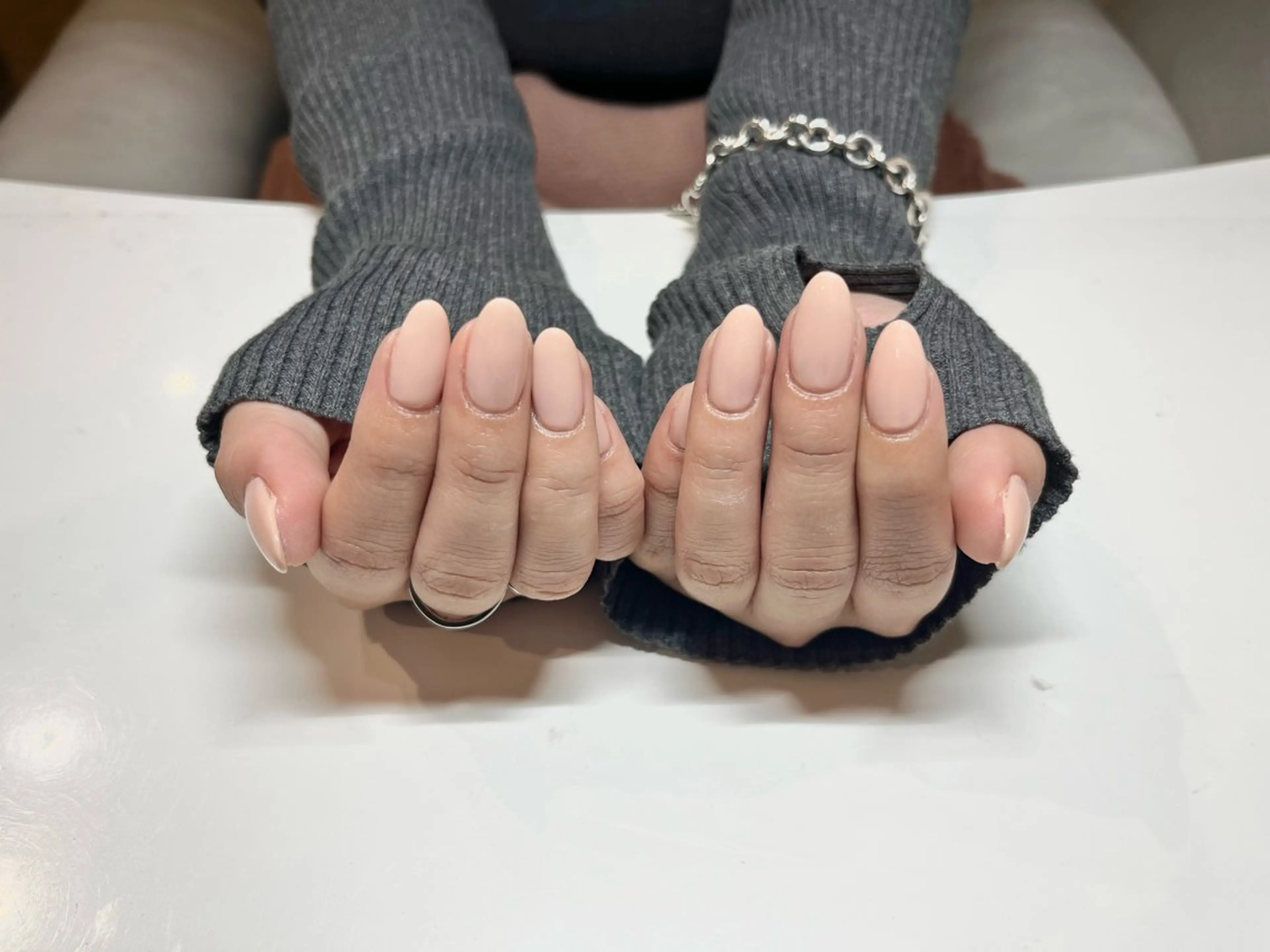 💛ワンカラー・ラメグラ(オフ込み)フィルイン施術💎の写真