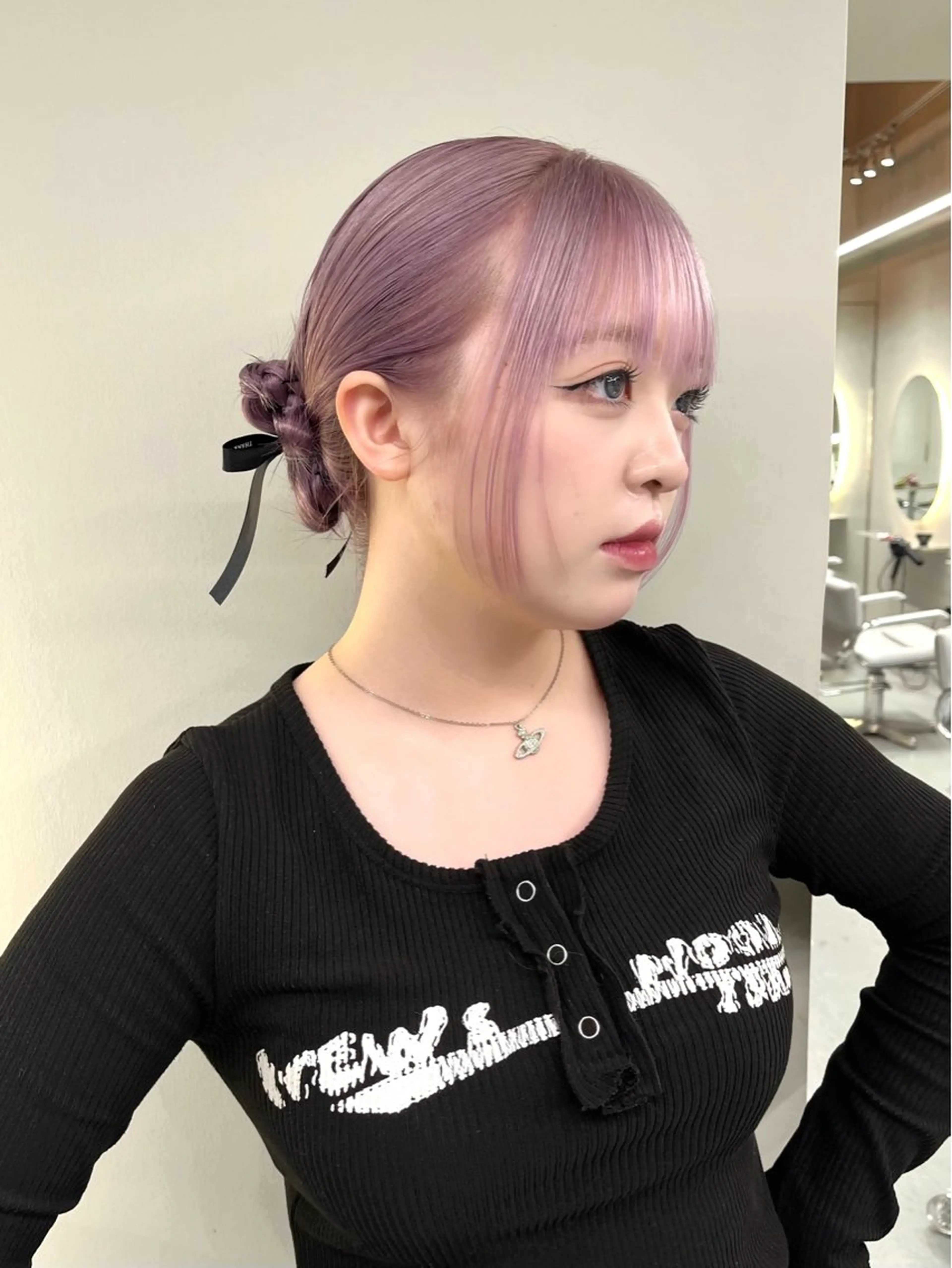 カラー 艶ブリーチ/表参道 ハイトーン /実乃梨のヘアスタイル