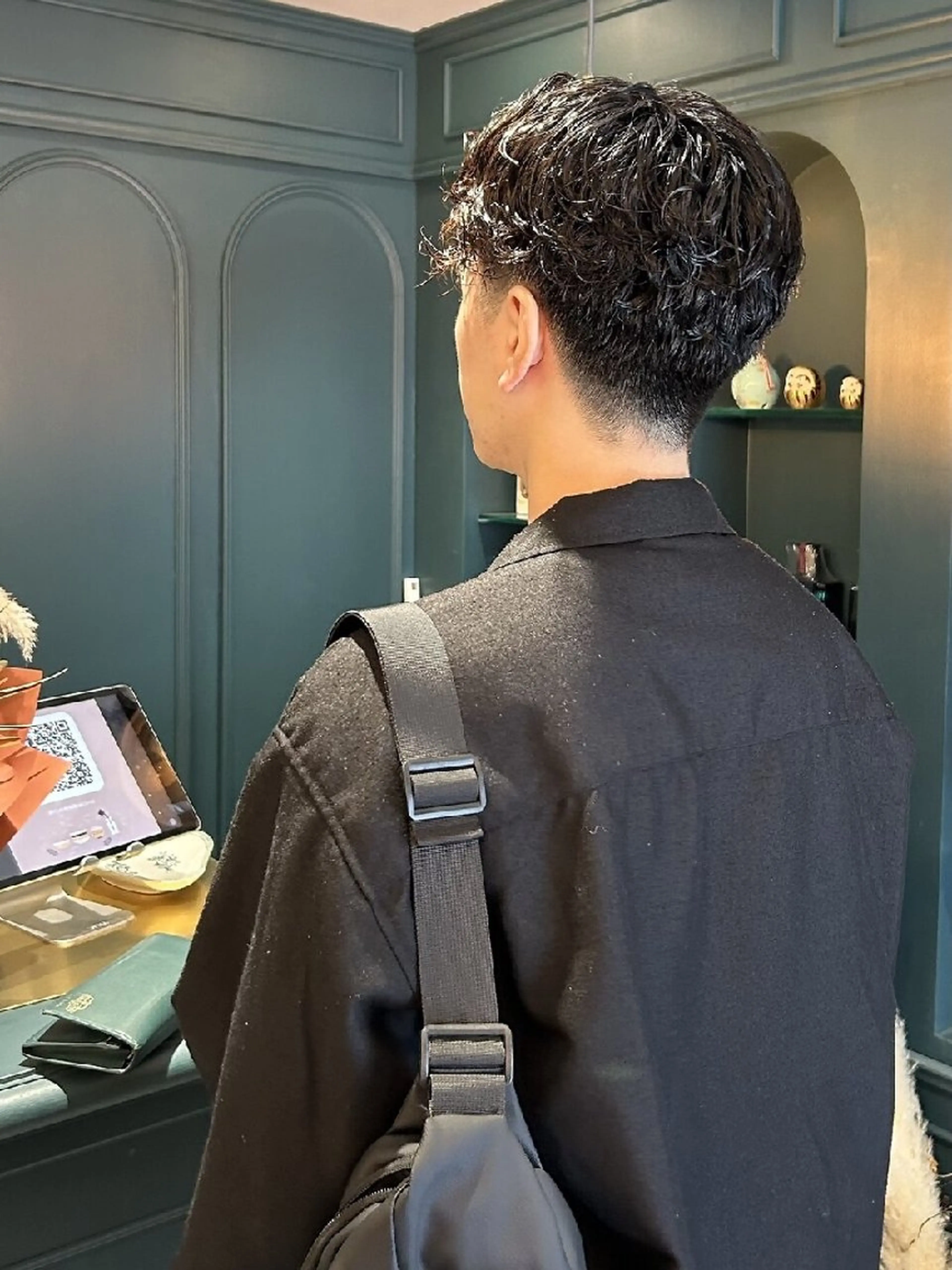 メンズ パーマ カット 【メンズカット/パー マ👦】momo🌷のヘアスタイル