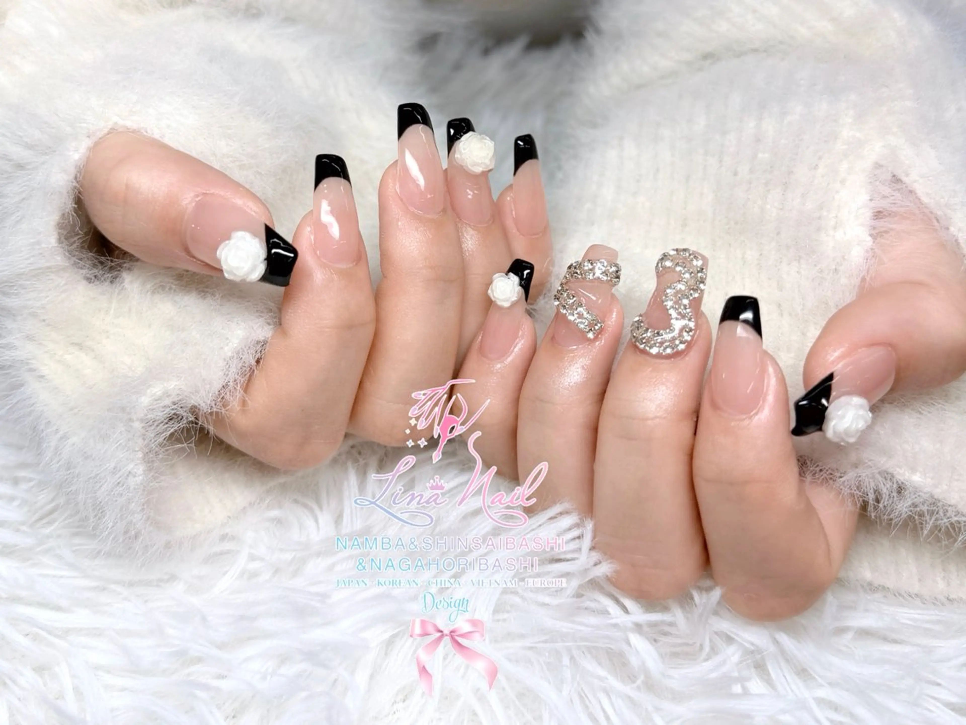 ネイル フットネイル ジェルネイル 持ち込み ネイルチップ ハンドネイル リナネイル 長堀橋店／東心斎橋店のネイルデザイン