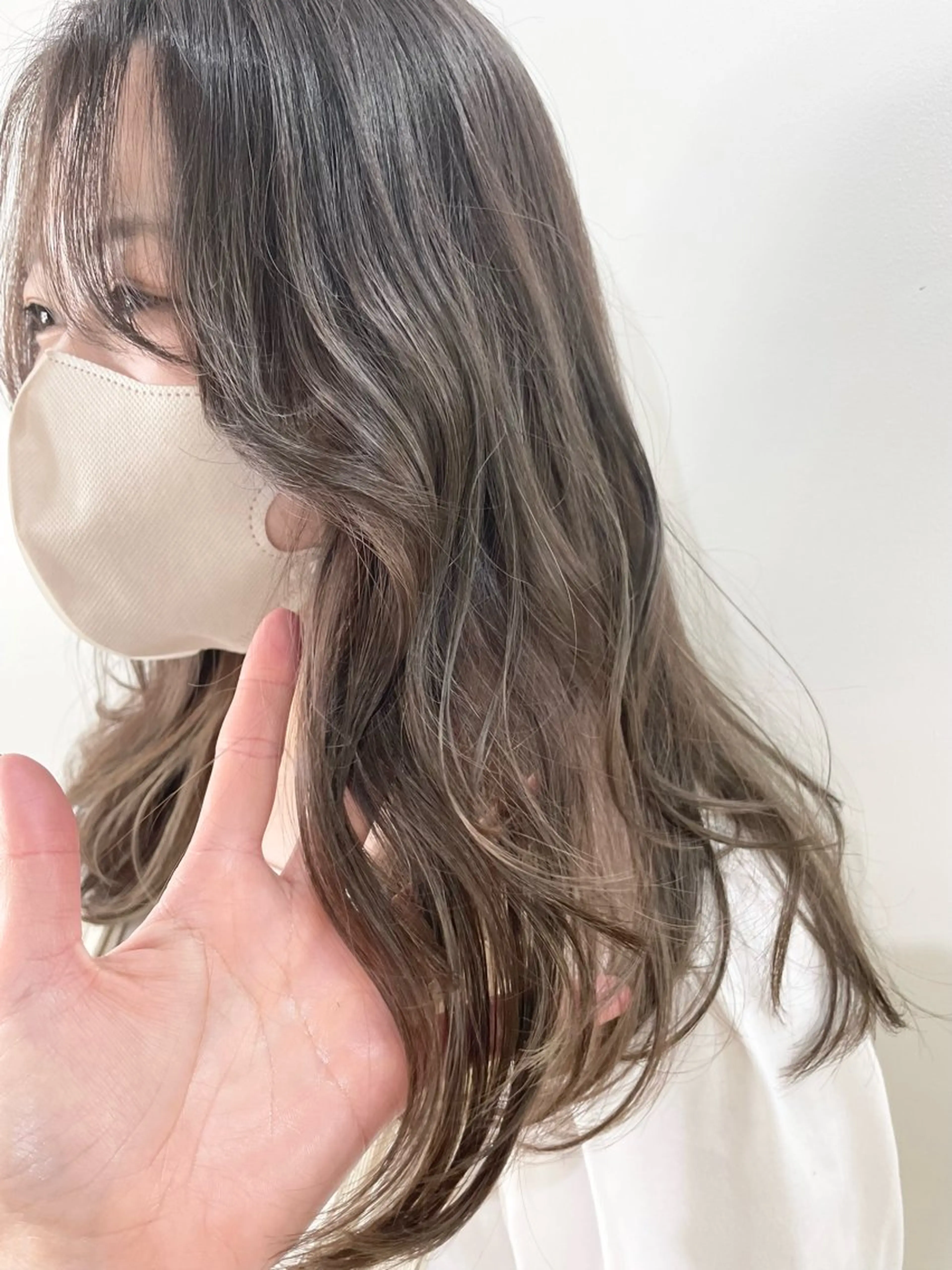 ロング カラー k-two ウエダカナミ🎀のヘアスタイル