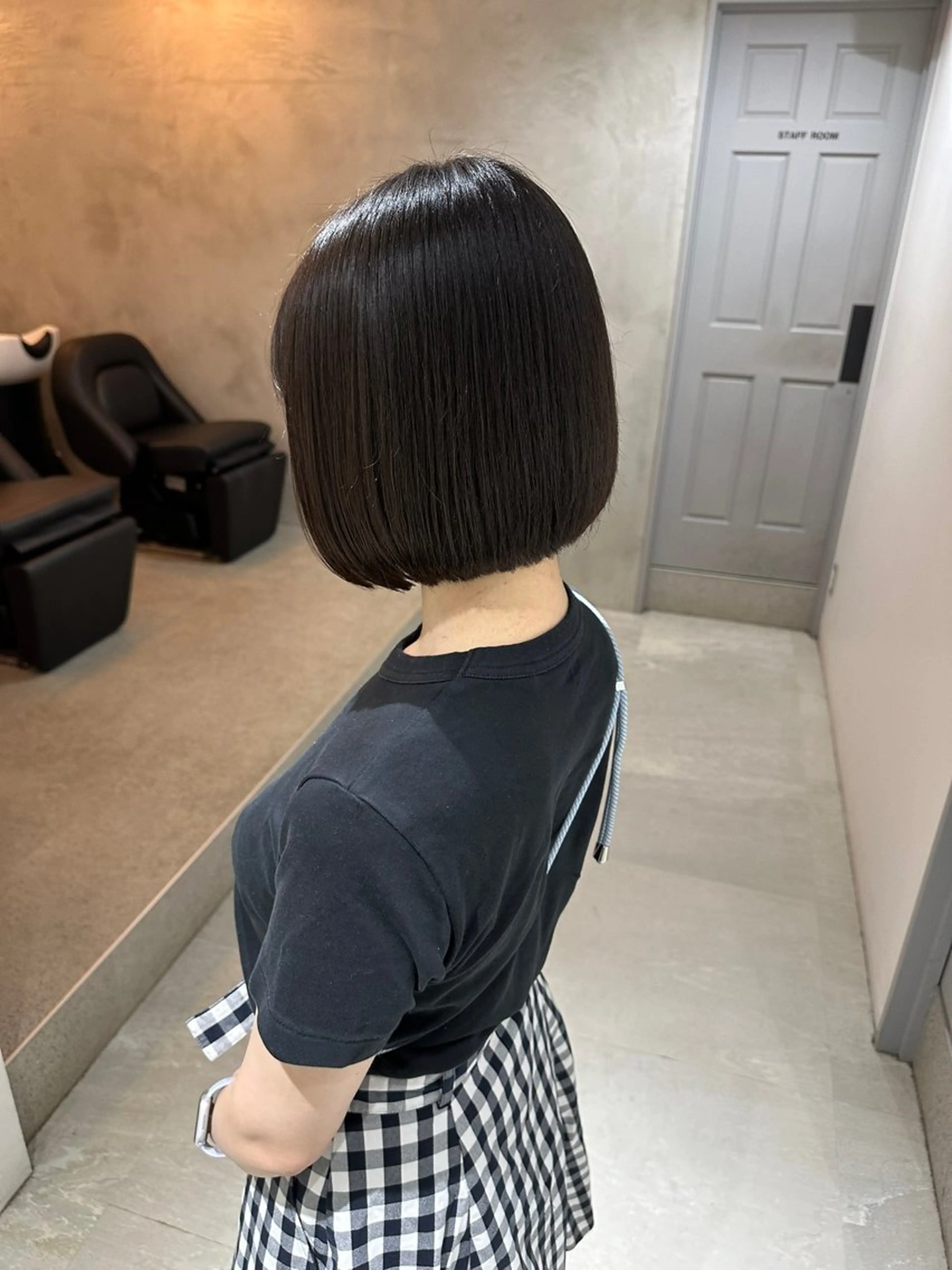 ショート カット 縮毛矯正 トリートメント 銀座No.1髪質改善 縮毛矯正/本木のヘアスタイル