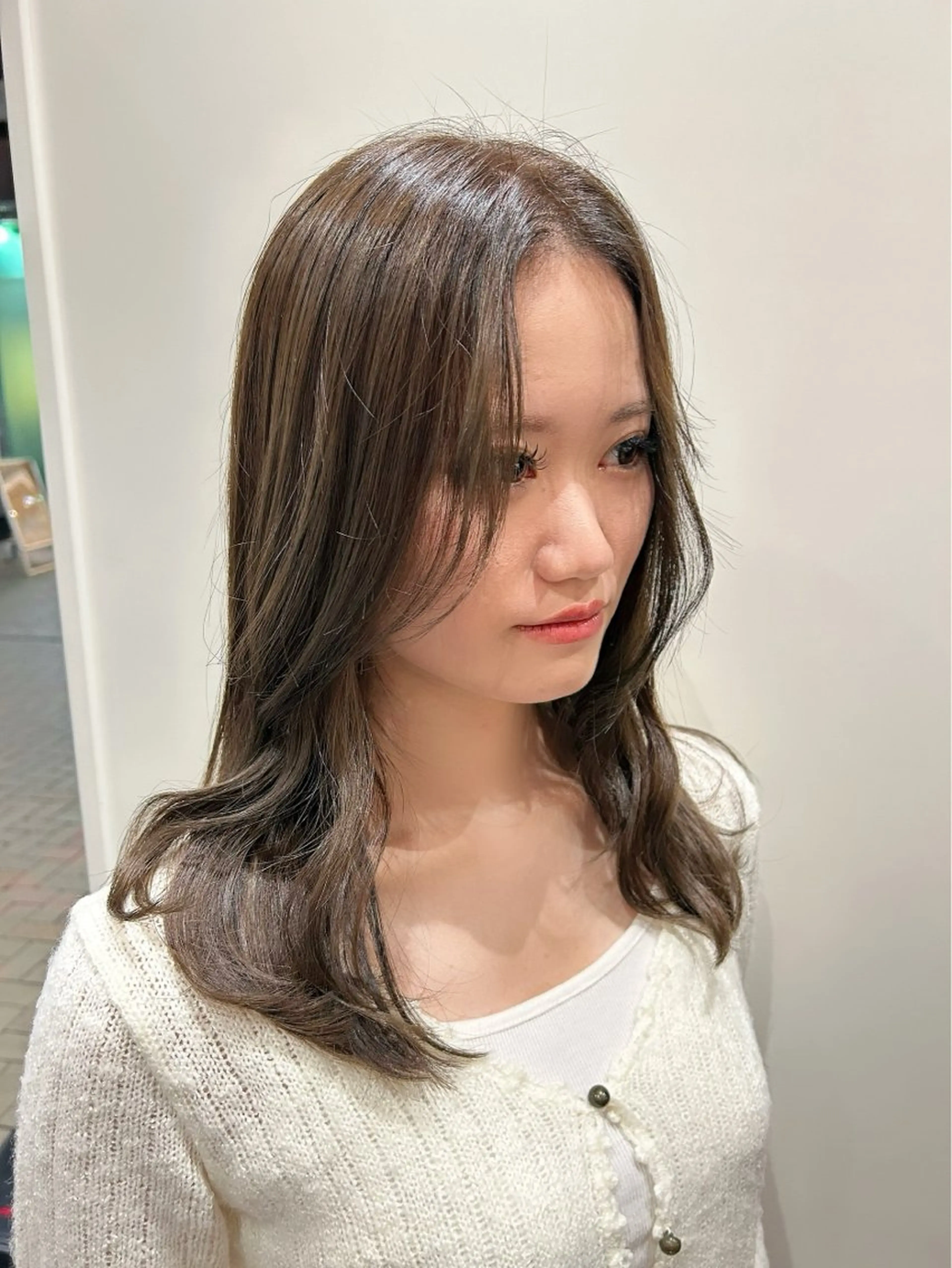 セミロング カラー NYNY加古川店🐰 たまきまおのヘアスタイル