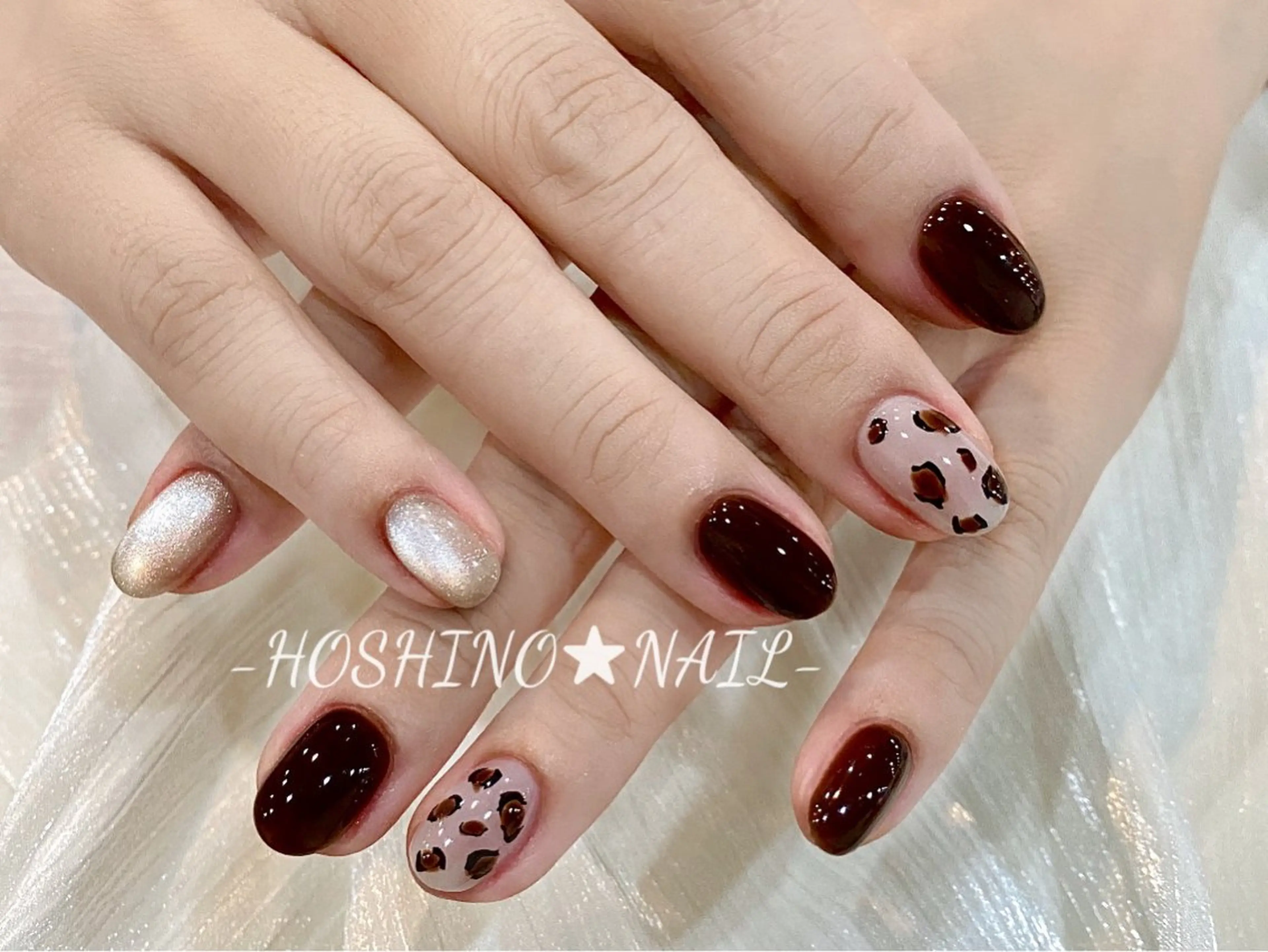 ネイル オーロラネイル チークネイル ドット フットネイル フレンチネイル ハンドネイル ★HOSHINO NAIL★新宿店のネイルデザイン