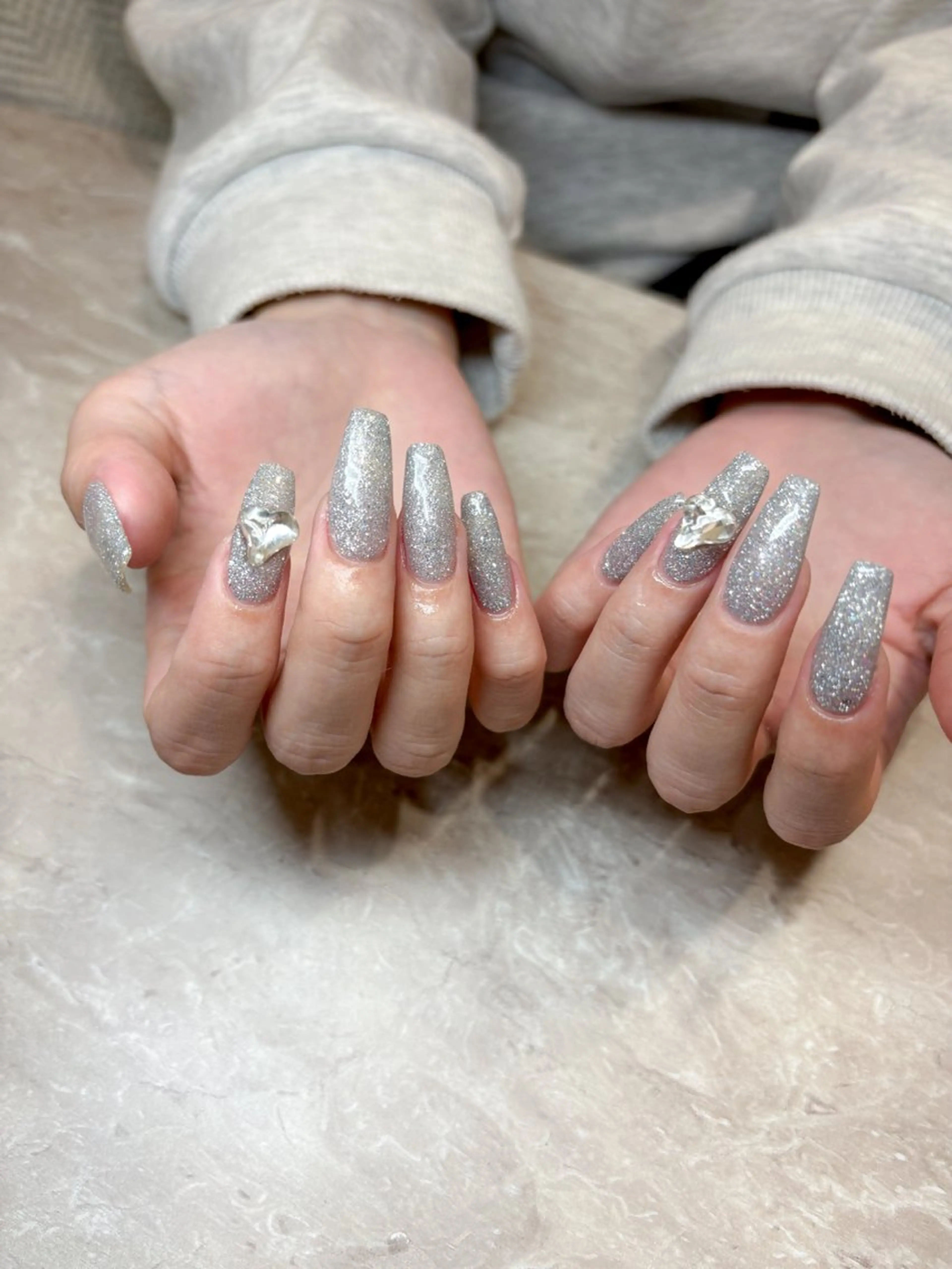 ネイル フラッシュネイル ハンドネイル Belle まえだ ⋆. 𐙚 ⌒♡｡．のネイルデザイン