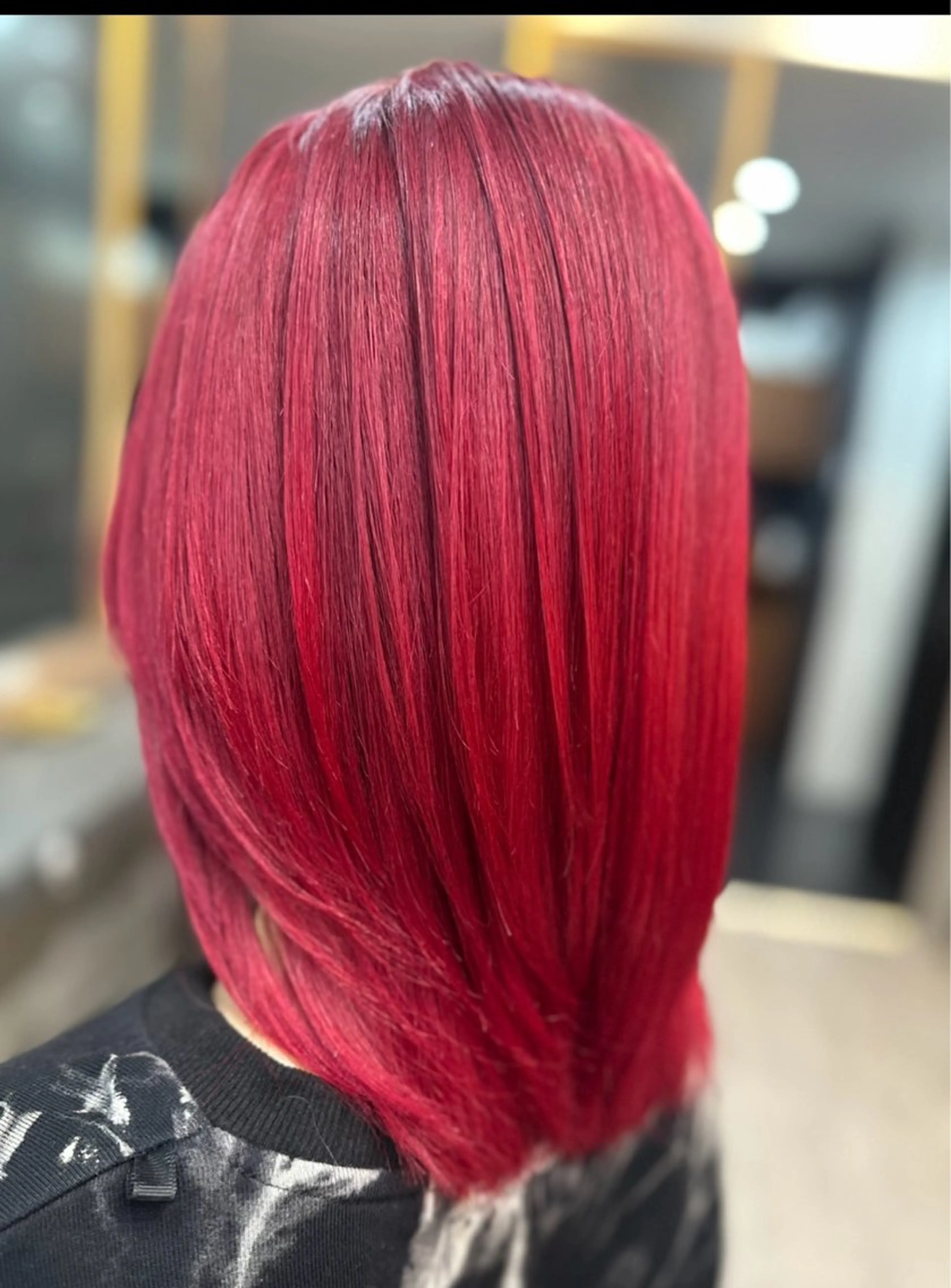 ミディアム ヘアカラー 横浜lapis amaneのヘアスタイル