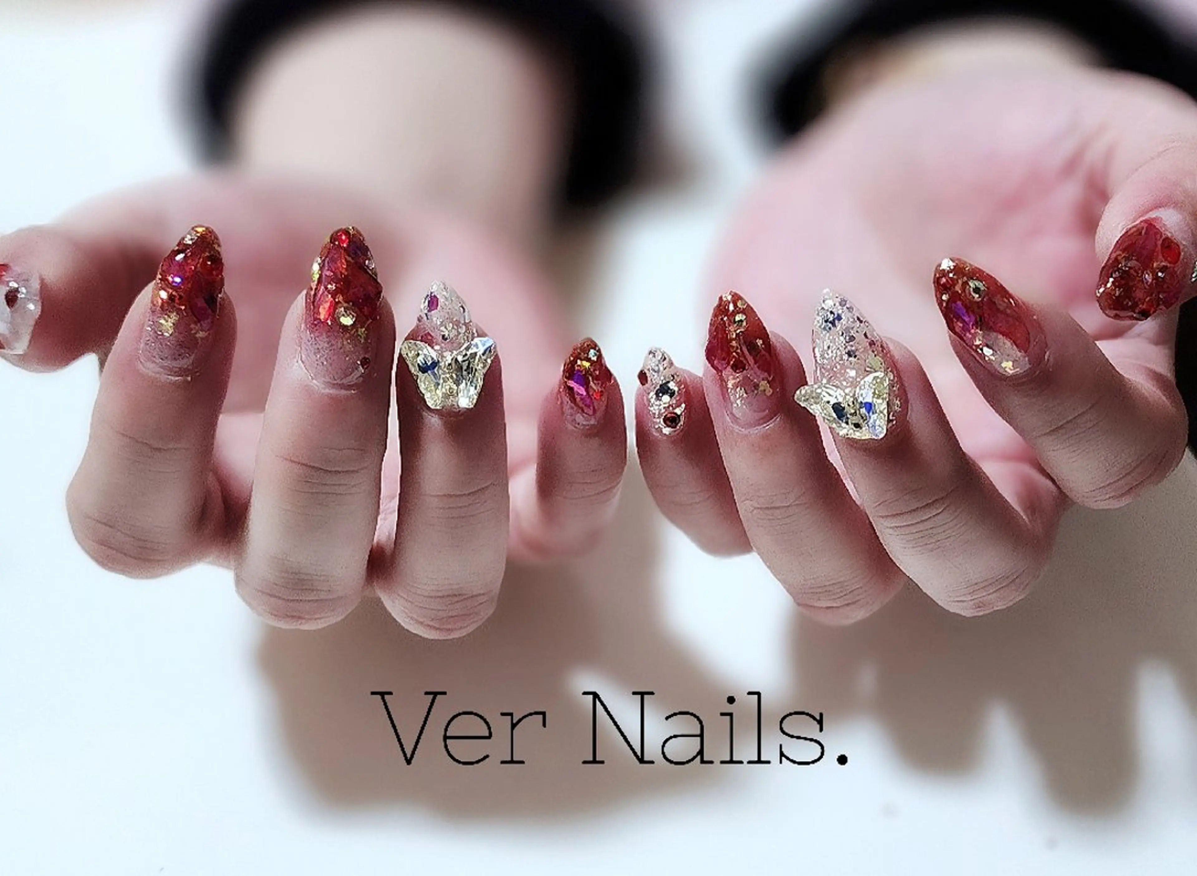 ネイル オーロラネイル ストーンネイル ハンドネイル Ver  Nails.のその他イメージ