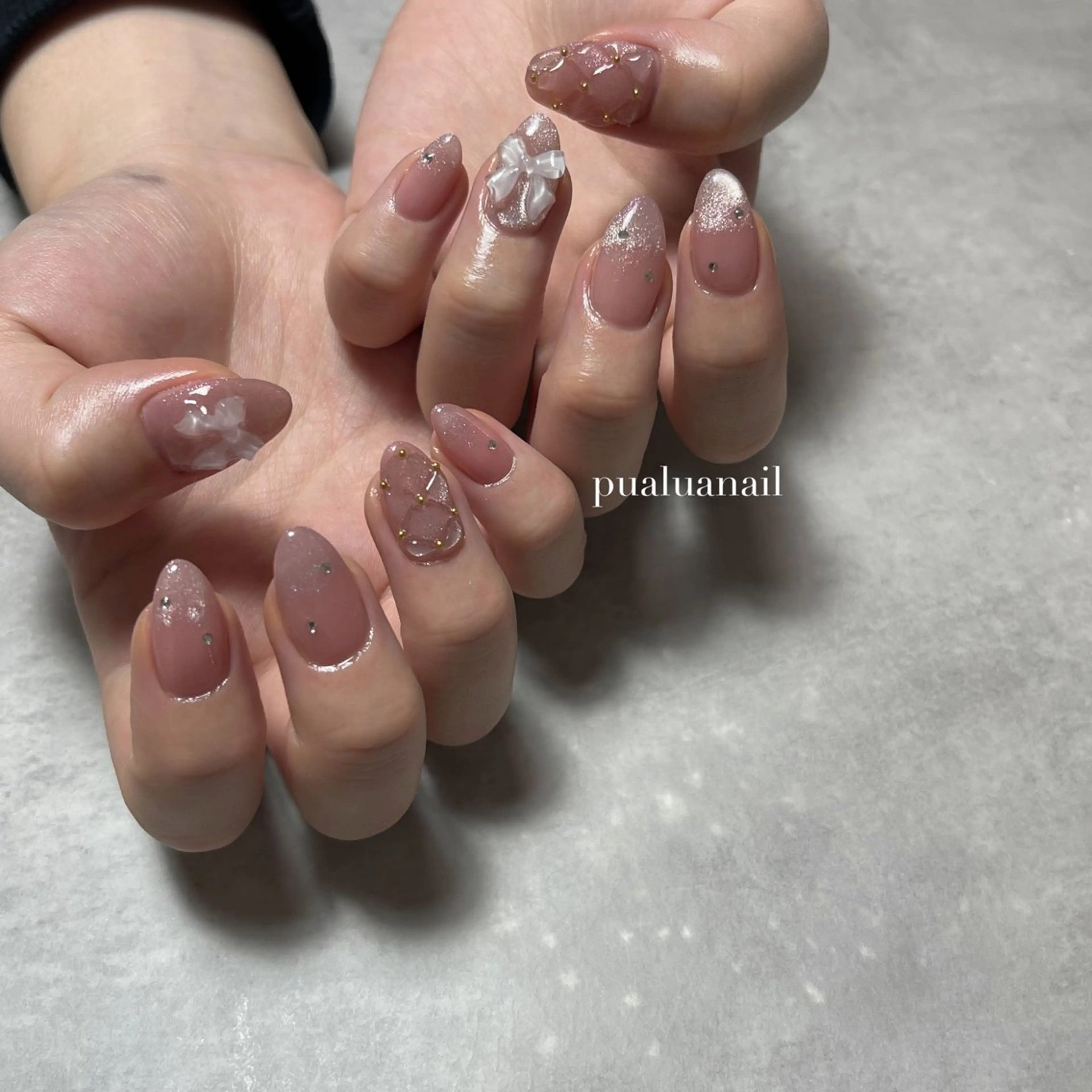 ネイル ハンドネイル pualua miharuのネイルデザイン