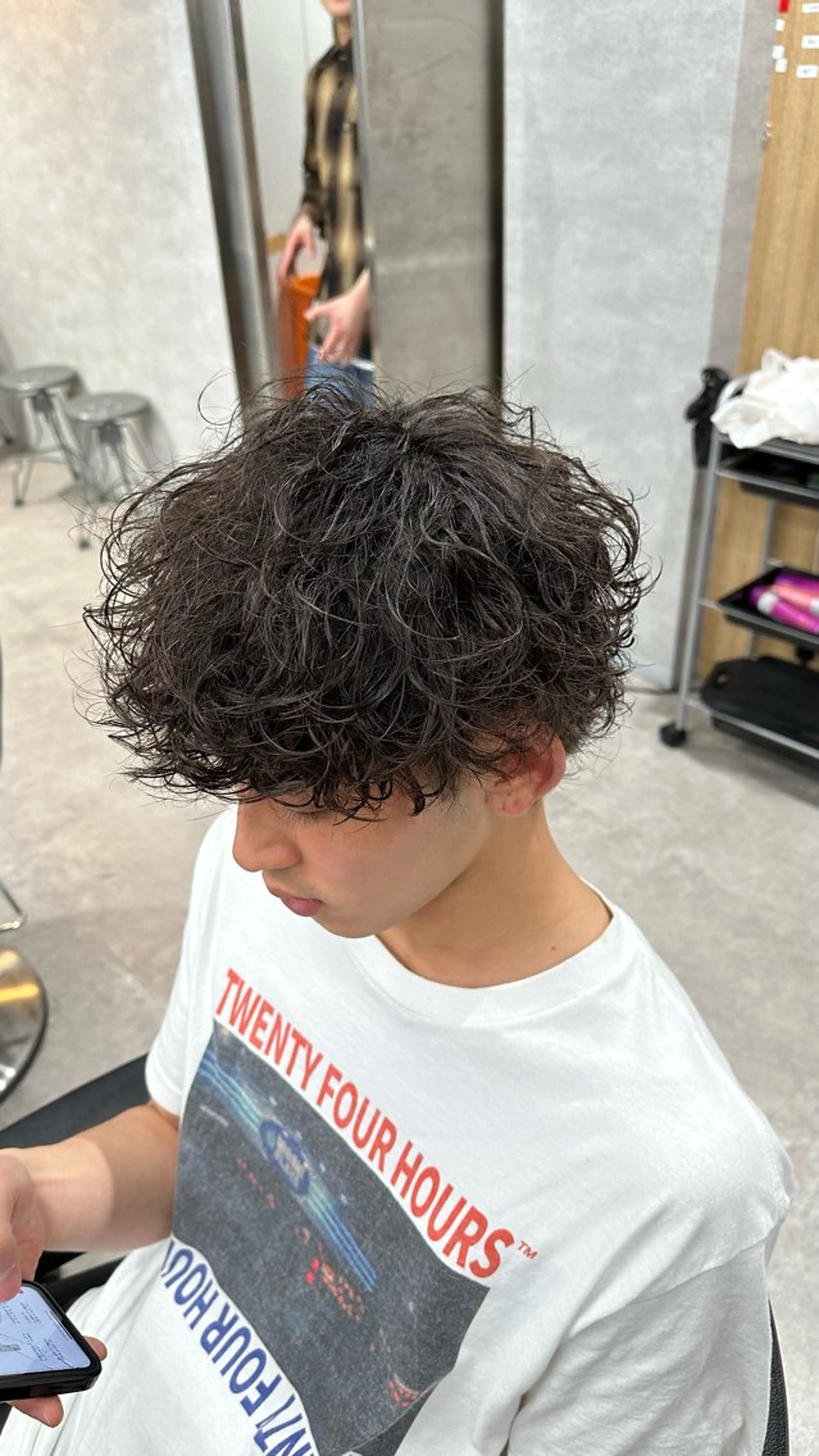 メンズ メンズパーマ と言えばkaedeのヘアスタイル