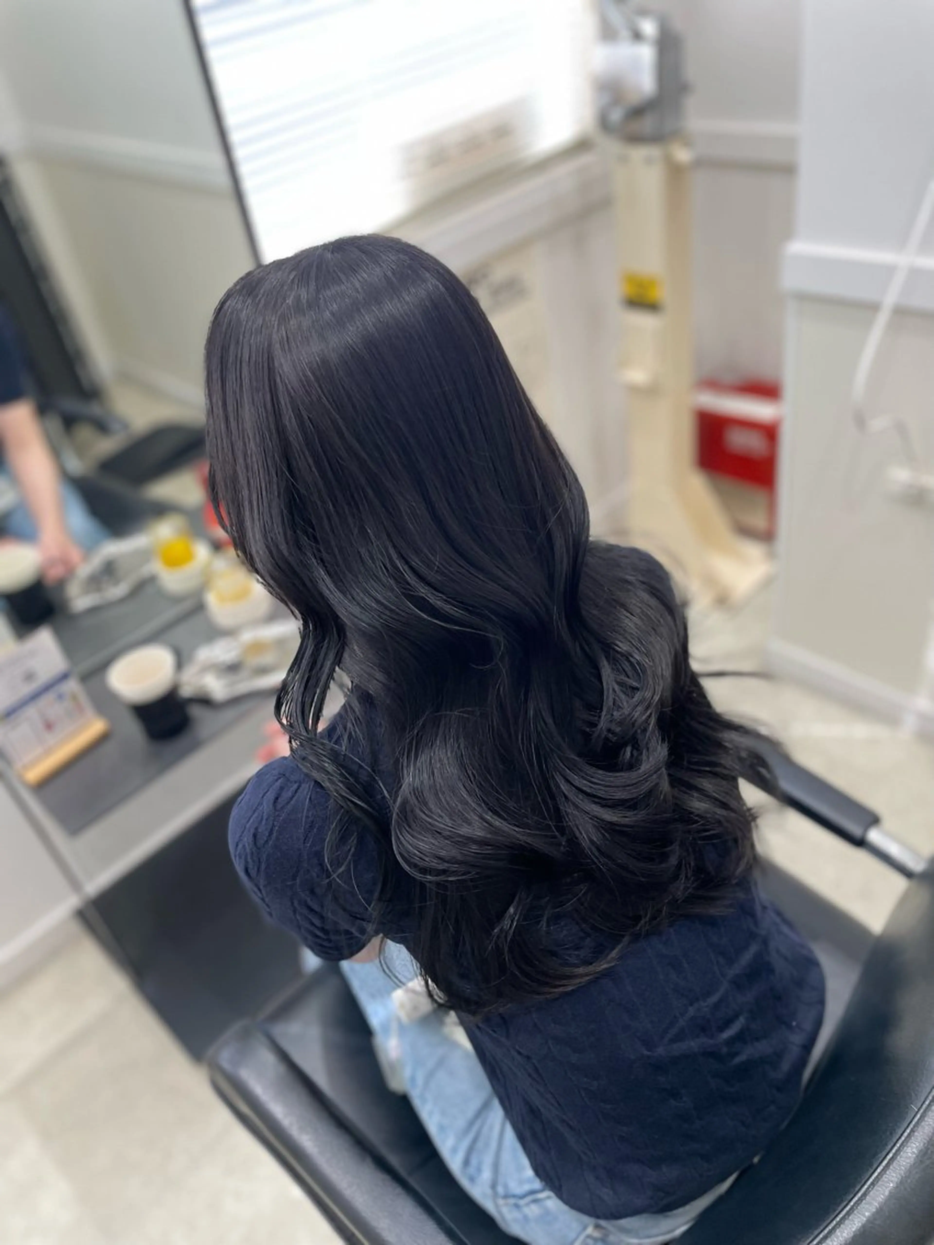 ロング 🤍韓国トレンド ヘア🤍miku🤍のヘアスタイル