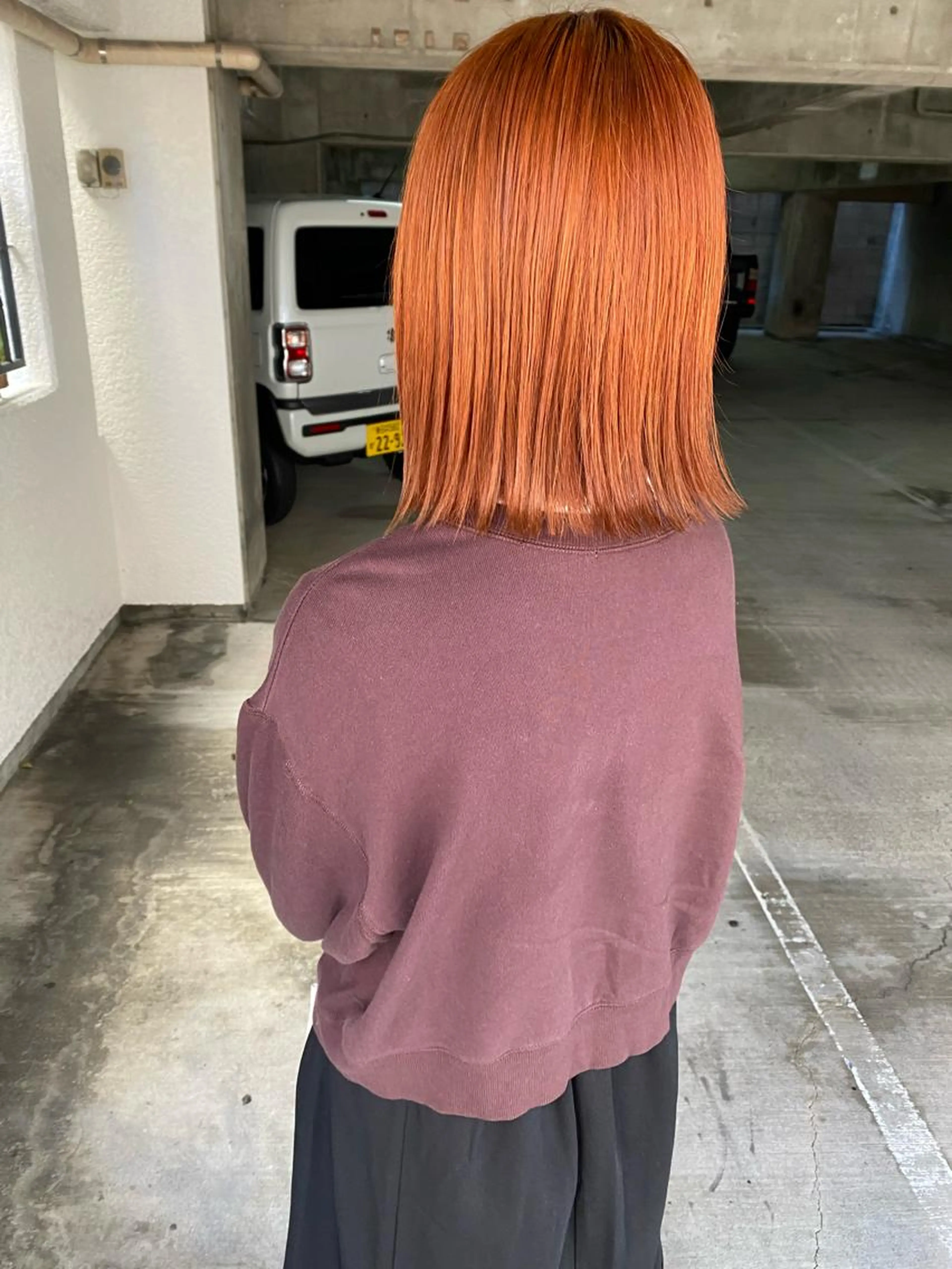 ブリーチ+透明感カラー+トリートメントの写真