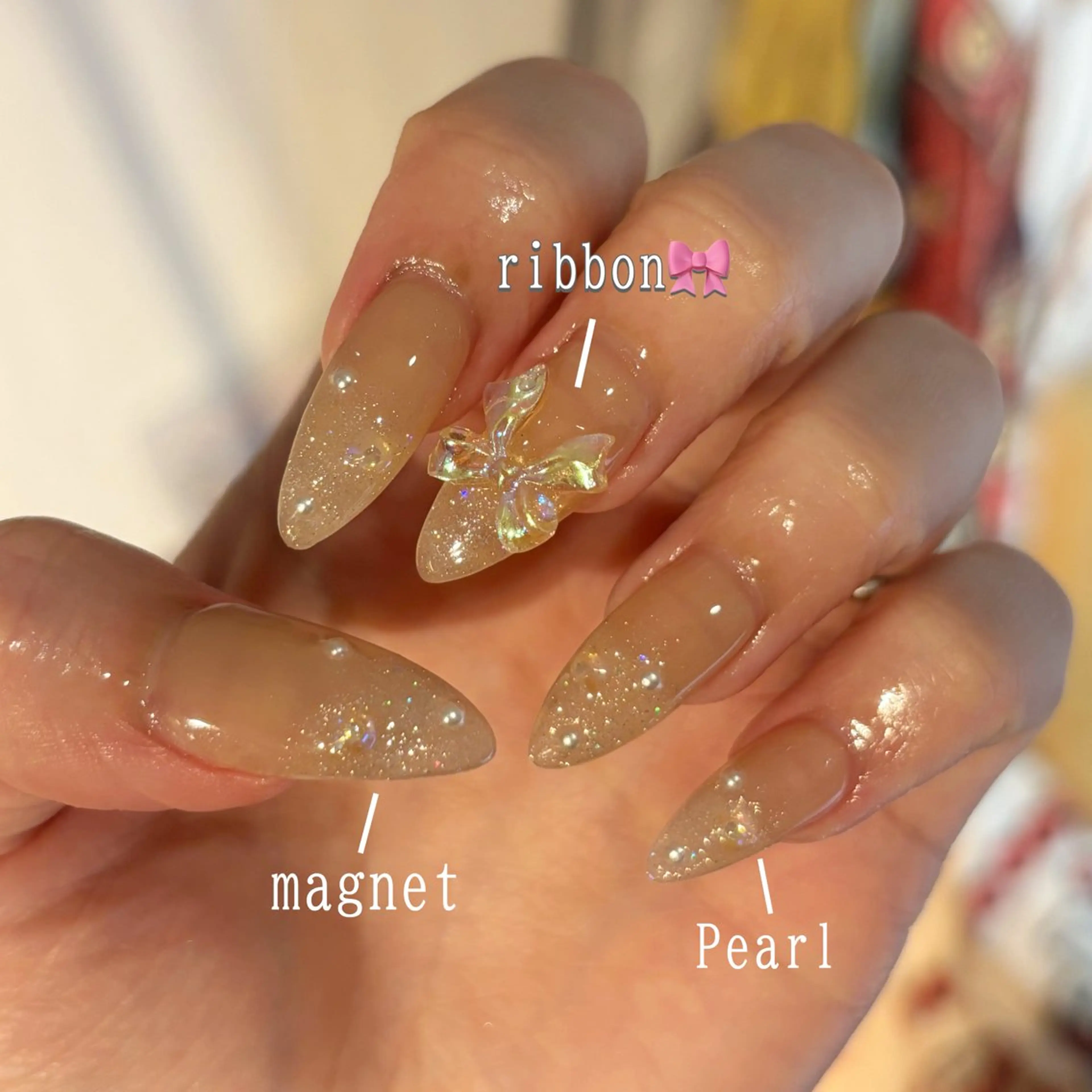 [スカルプ]オフあり　お持ち込みデザイン🧁の写真