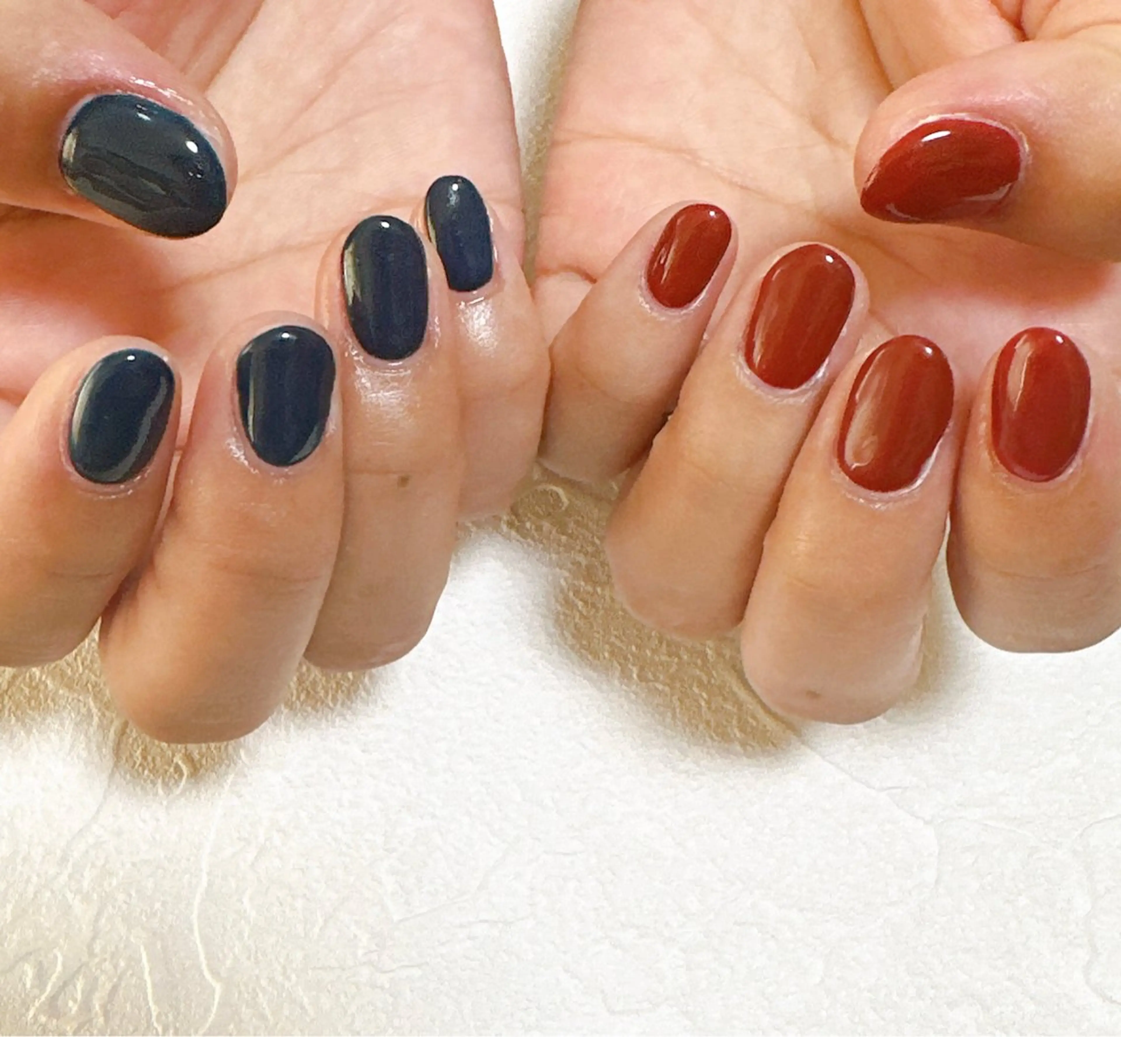 ネイル オーロラネイル フットネイル フレンチネイル ジェルネイル 韓国ネイル ハンドネイル kiki nail 二子玉川のネイルデザイン