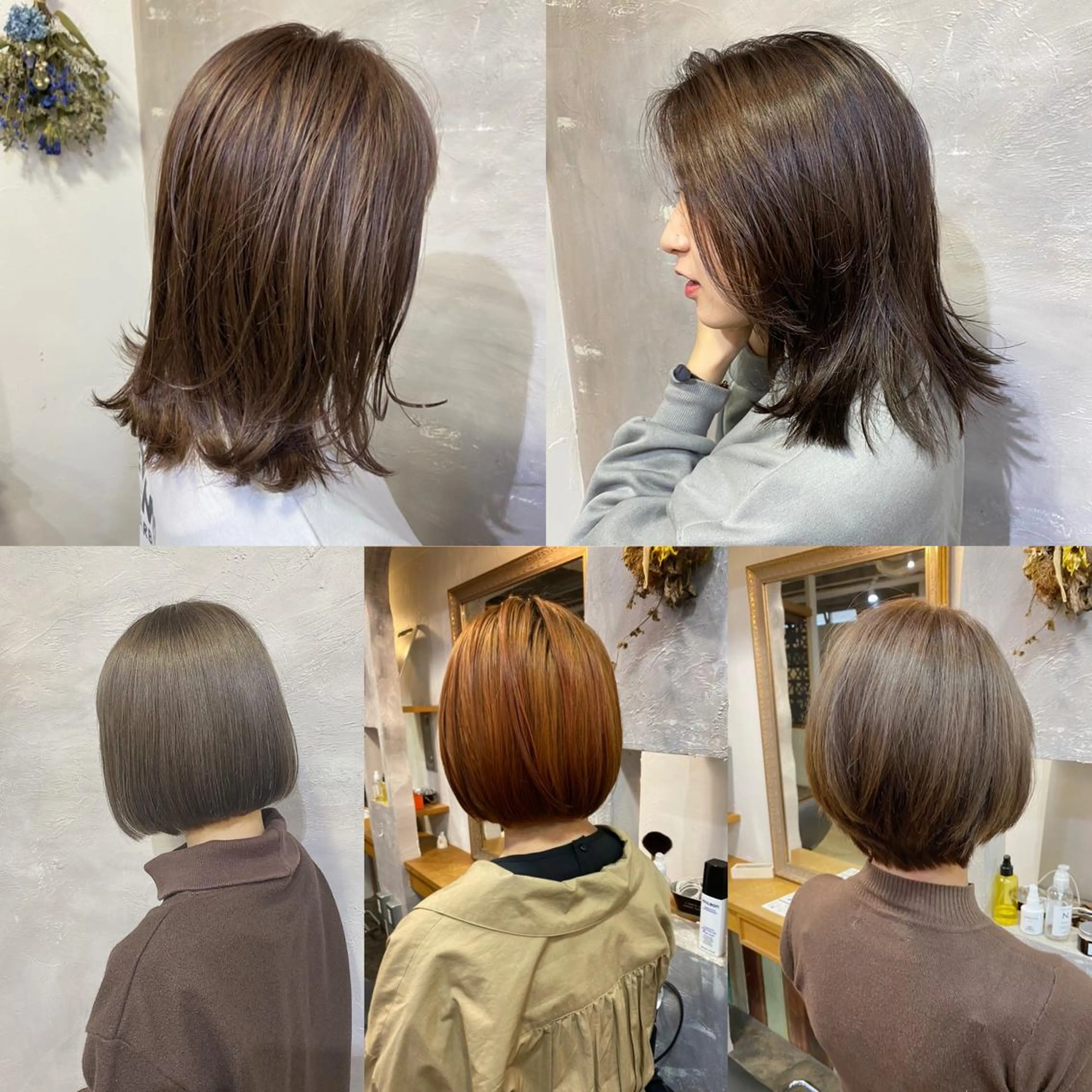 カラー LORE福岡天神 韓国/ブリーチのヘアスタイル