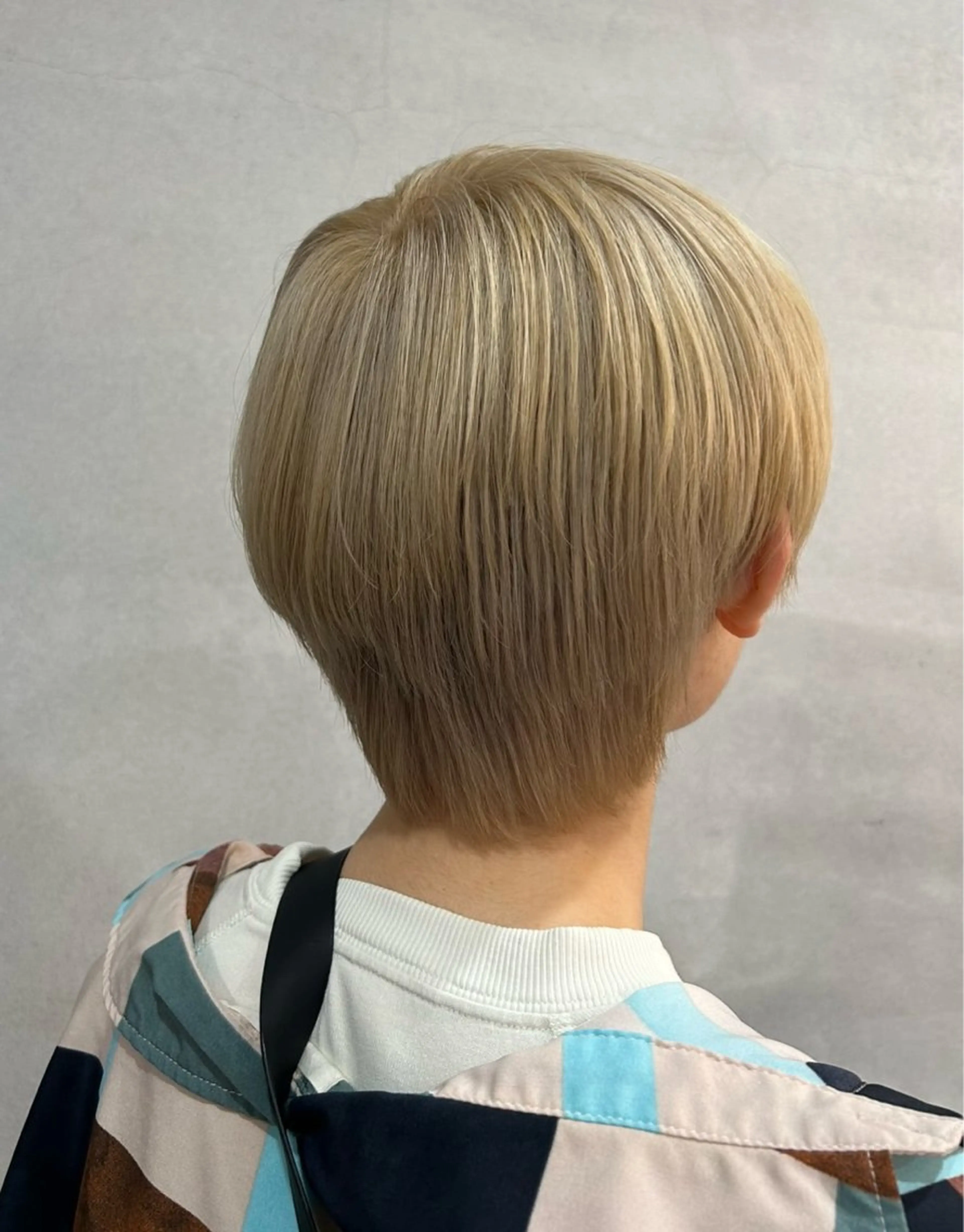 ショート カラー ヘアカラー ルプラボウ りく/艶カラーのヘアスタイル