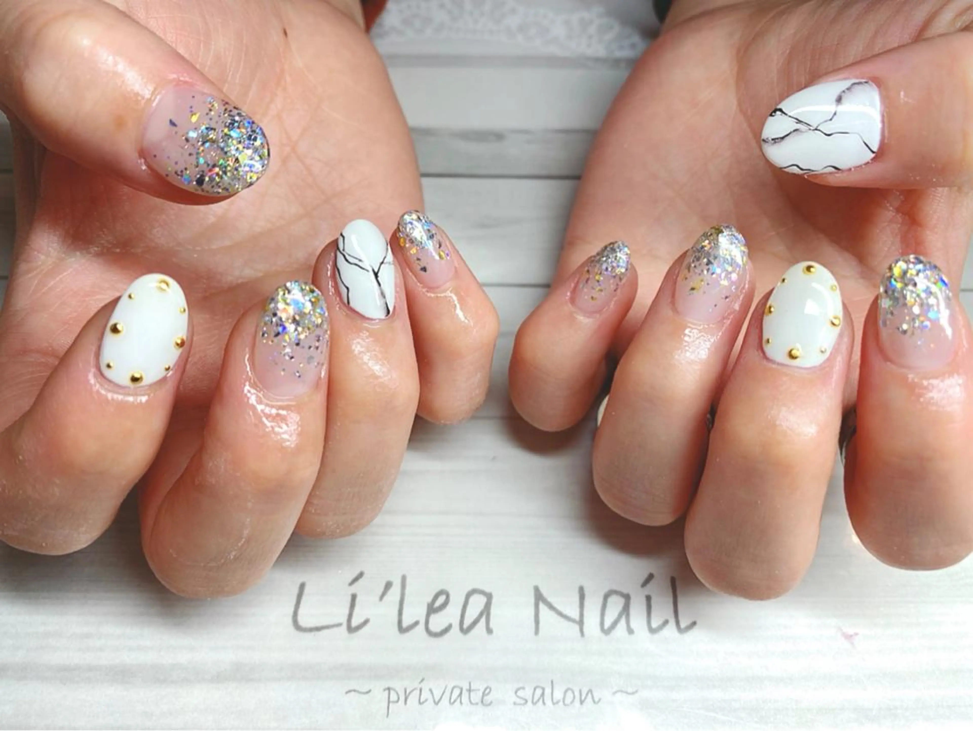 ネイル Li'leaNail AINAのネイルデザイン