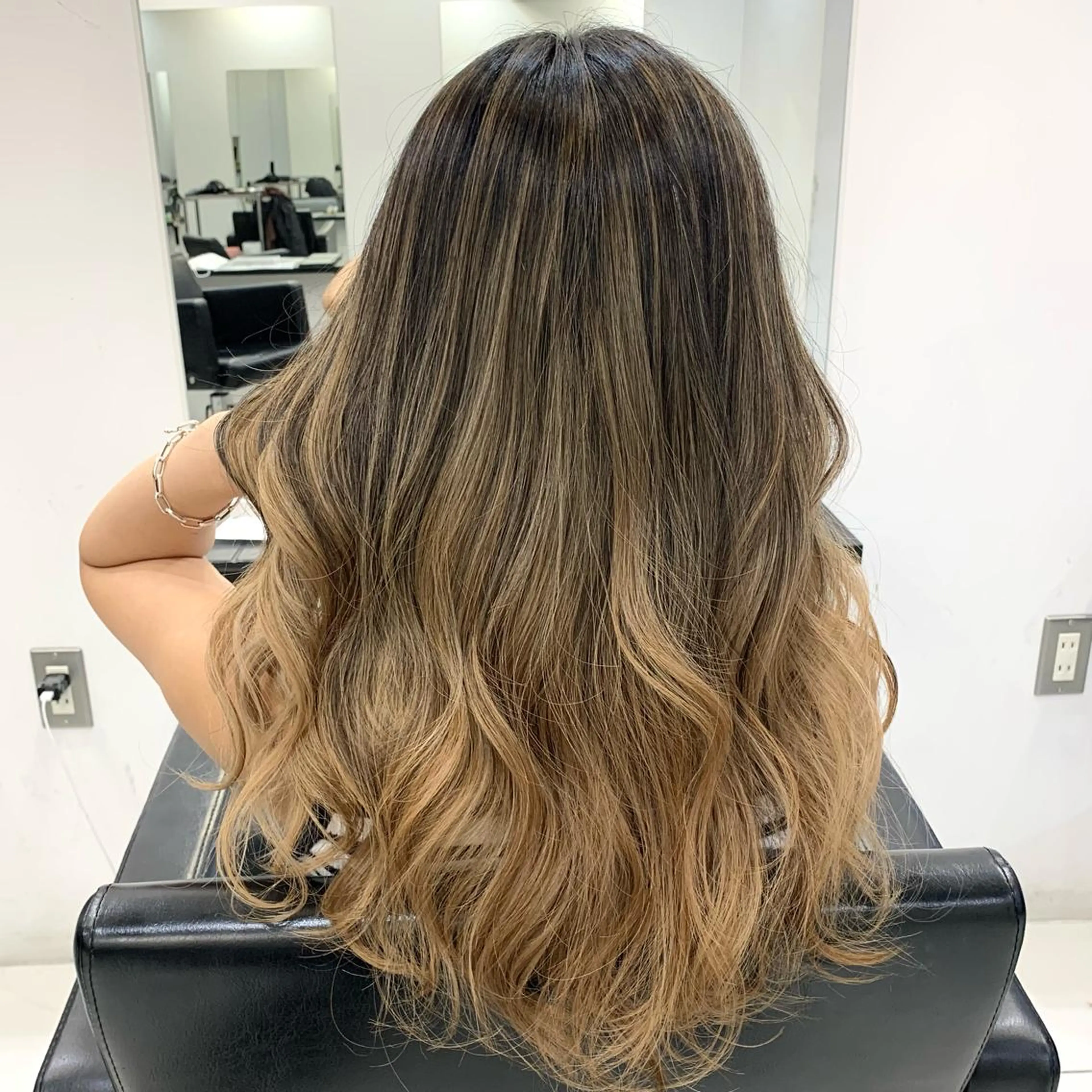 ロング カット ヘアカラー 縮毛矯正 トリートメント 韓国風/髪質改善/ Kiyoraのヘアスタイル