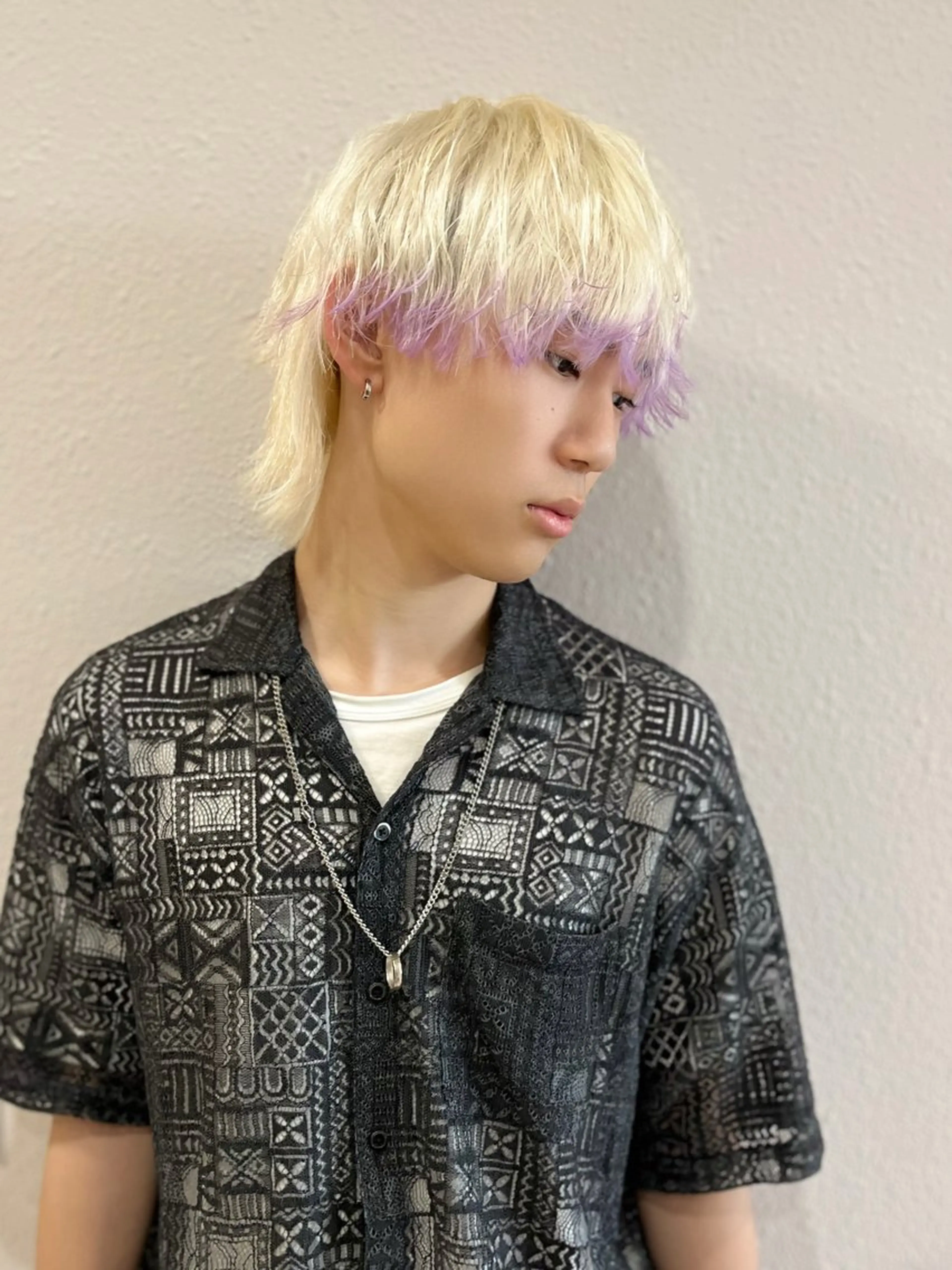 ショート カラー メンズ特化美容師/ NANA/中屋真之介のヘアスタイル