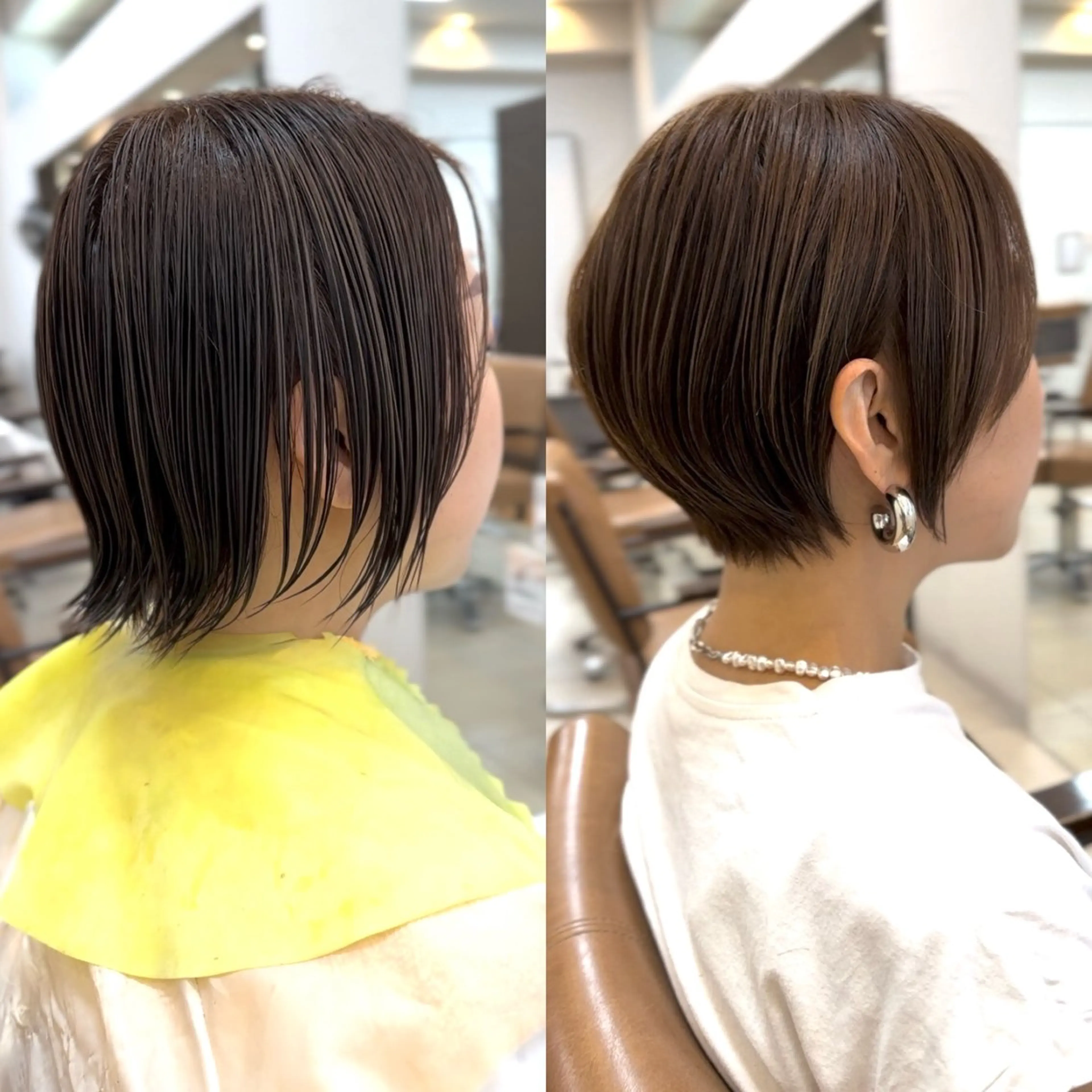 ショート カット ヘアカラー トリートメント 藤田 祥平/ショートヘアのヘアスタイル