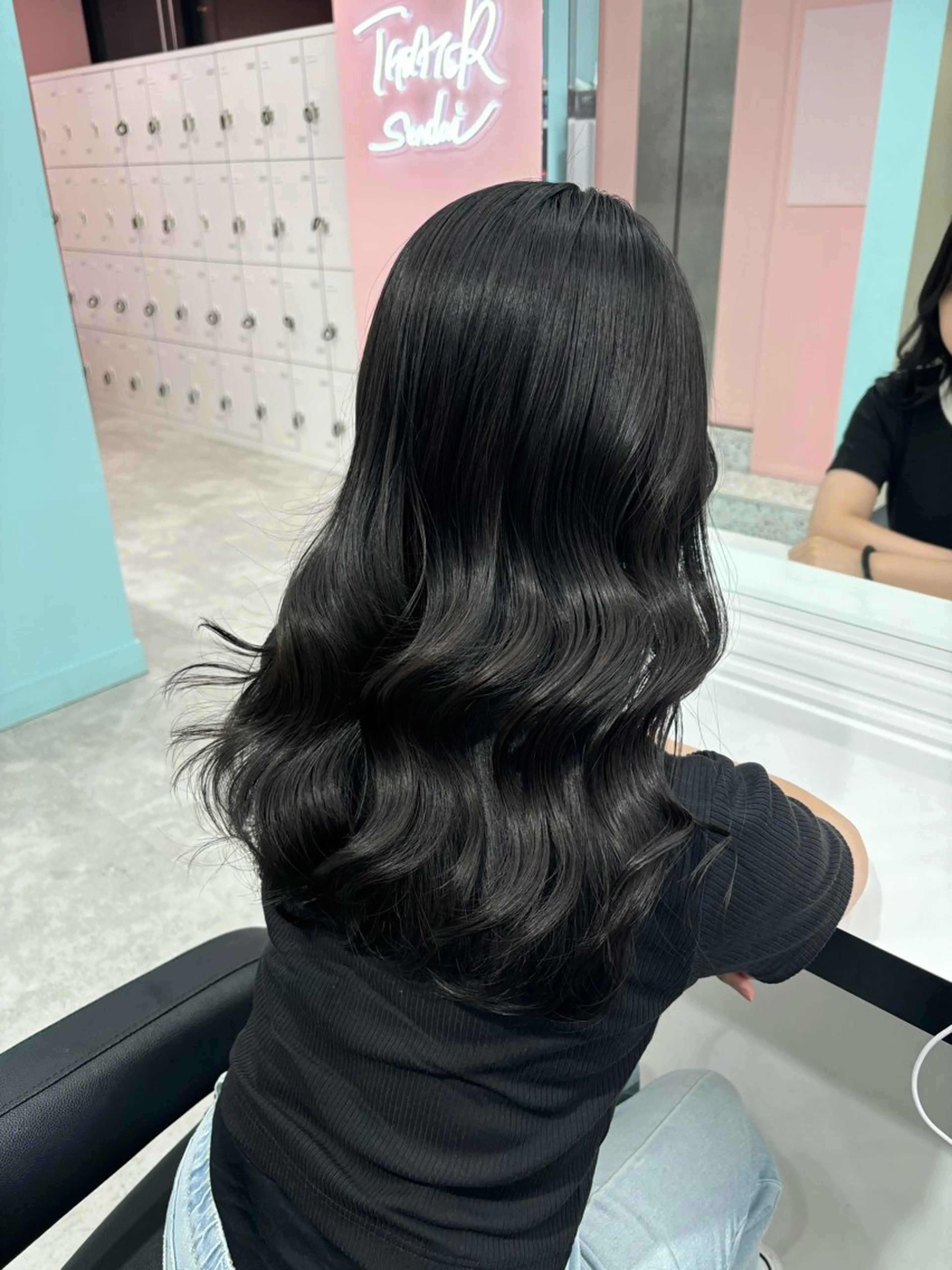 セミロング Wカラー/暖色/べ ージュりく©︎🐝のヘアスタイル