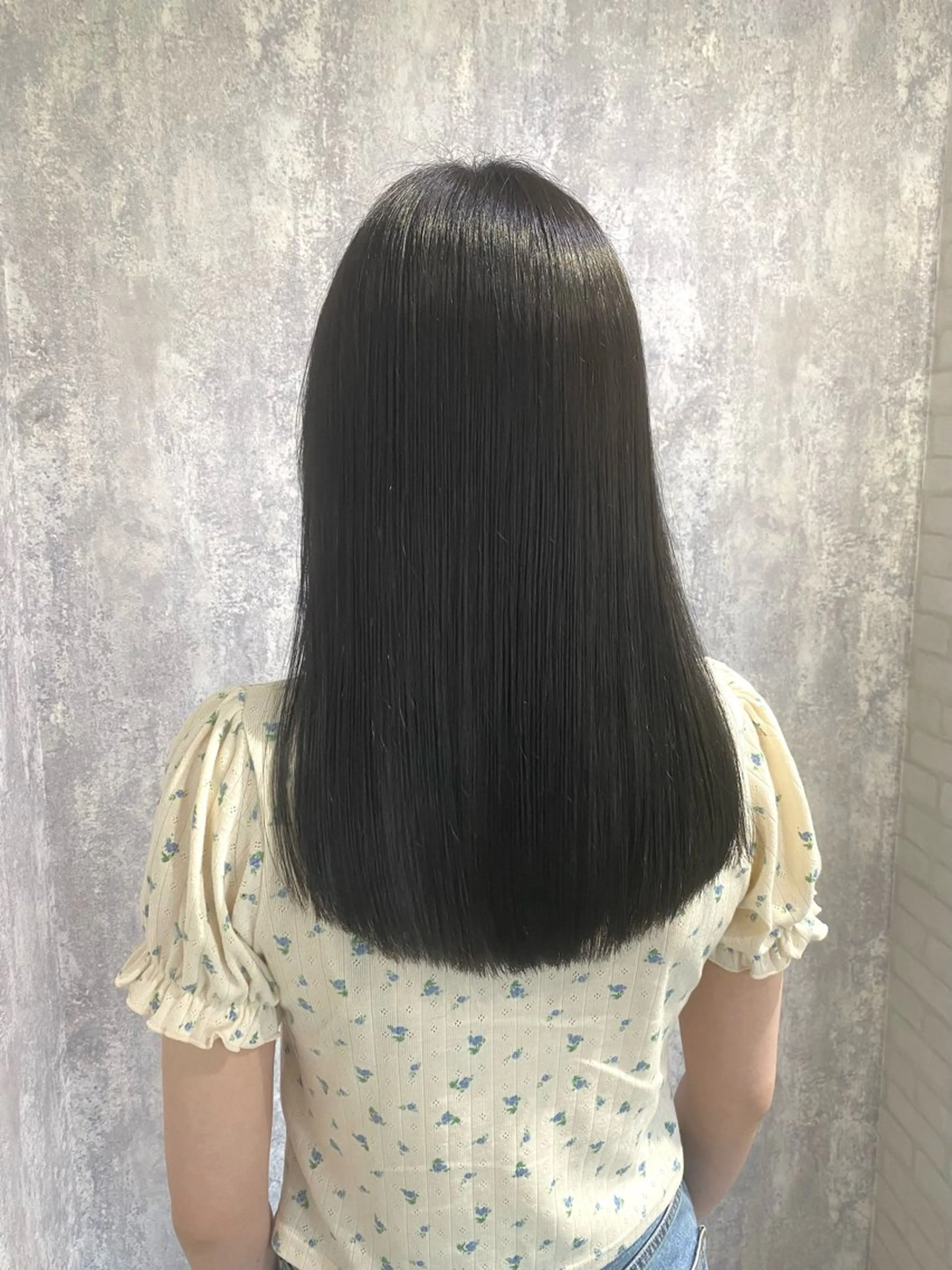 ロング カラー カット ヘアカラー トリートメント shiori/透明感 /顔周り/髪質改善のヘアスタイル