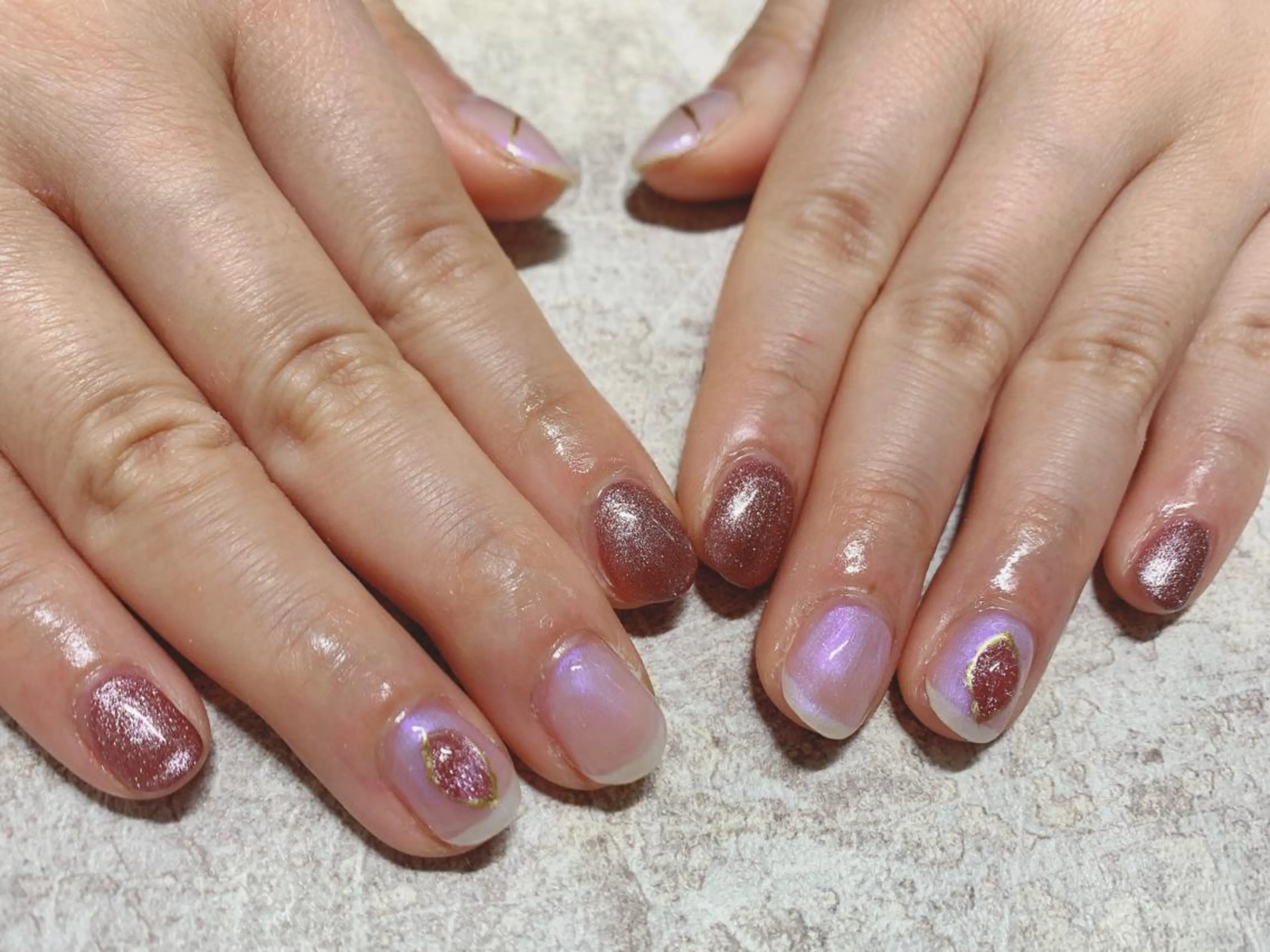 ネイル ハンドネイル Mogu nail 二子玉川のネイルデザイン