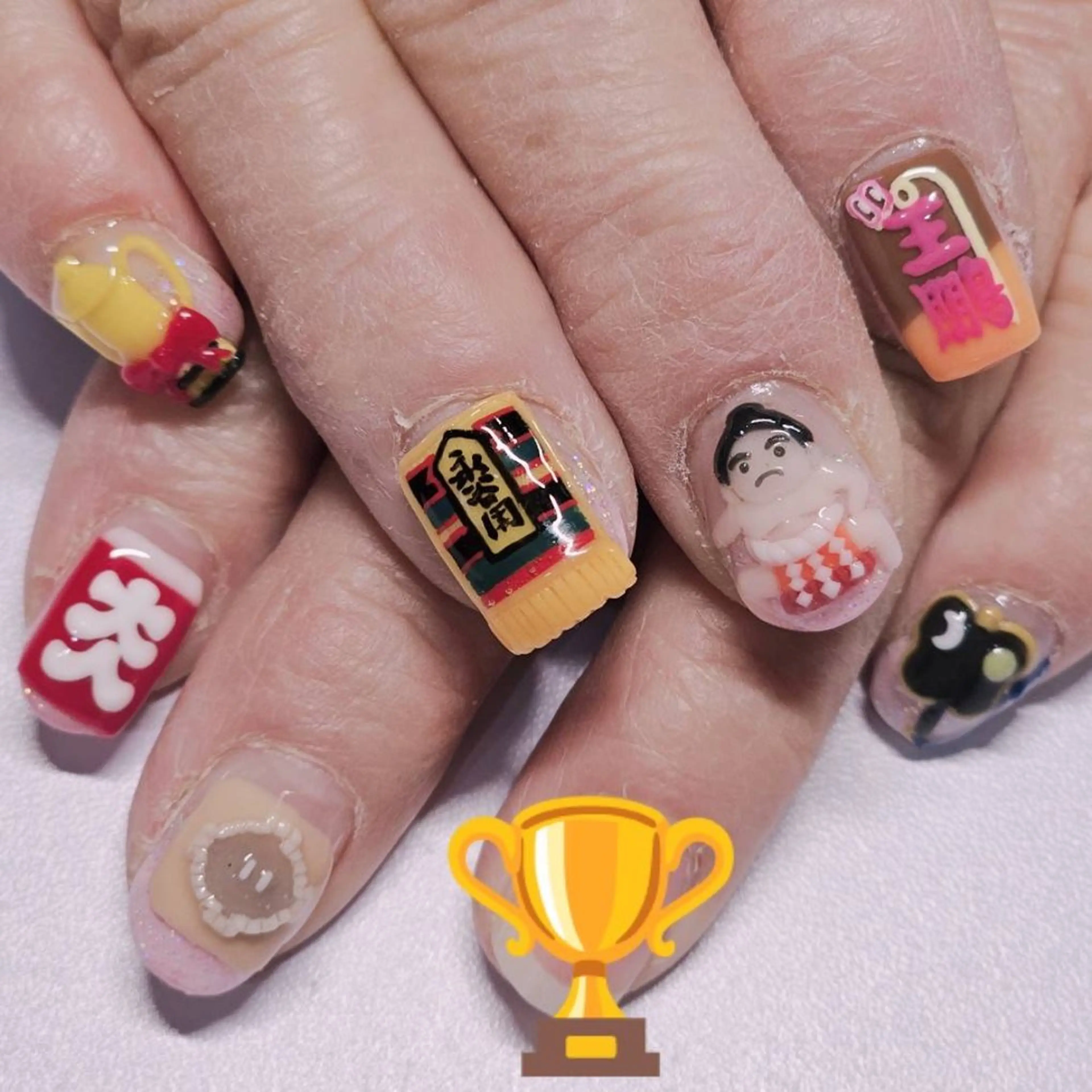 ネイル アートネイル クリアネイル グラデーション ラメ(グリッター) ピンク ハンドネイル よしだ ひろきのネイルデザイン