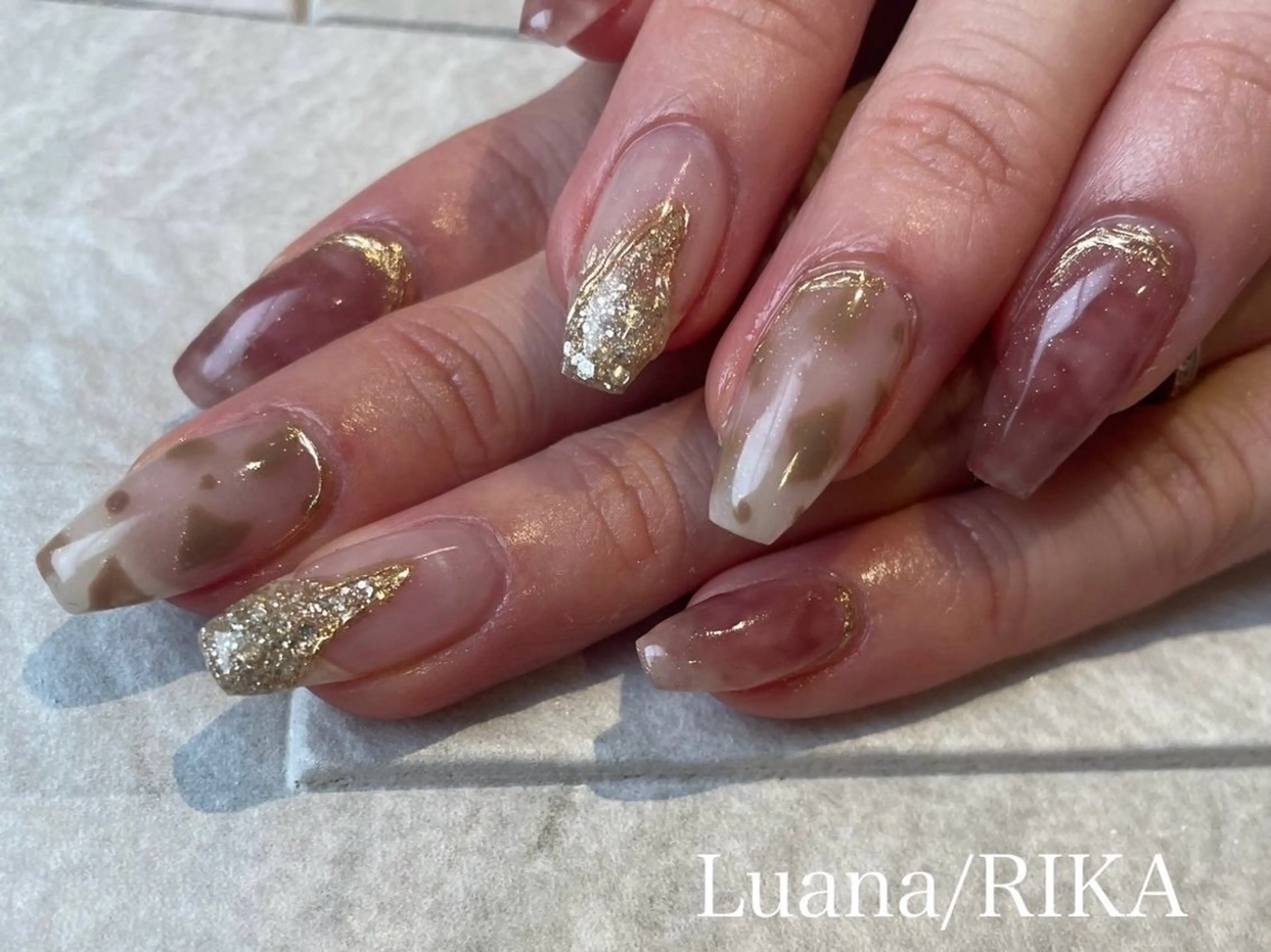 ネイル ハンドネイル Nail Salon Luanaのネイルデザイン