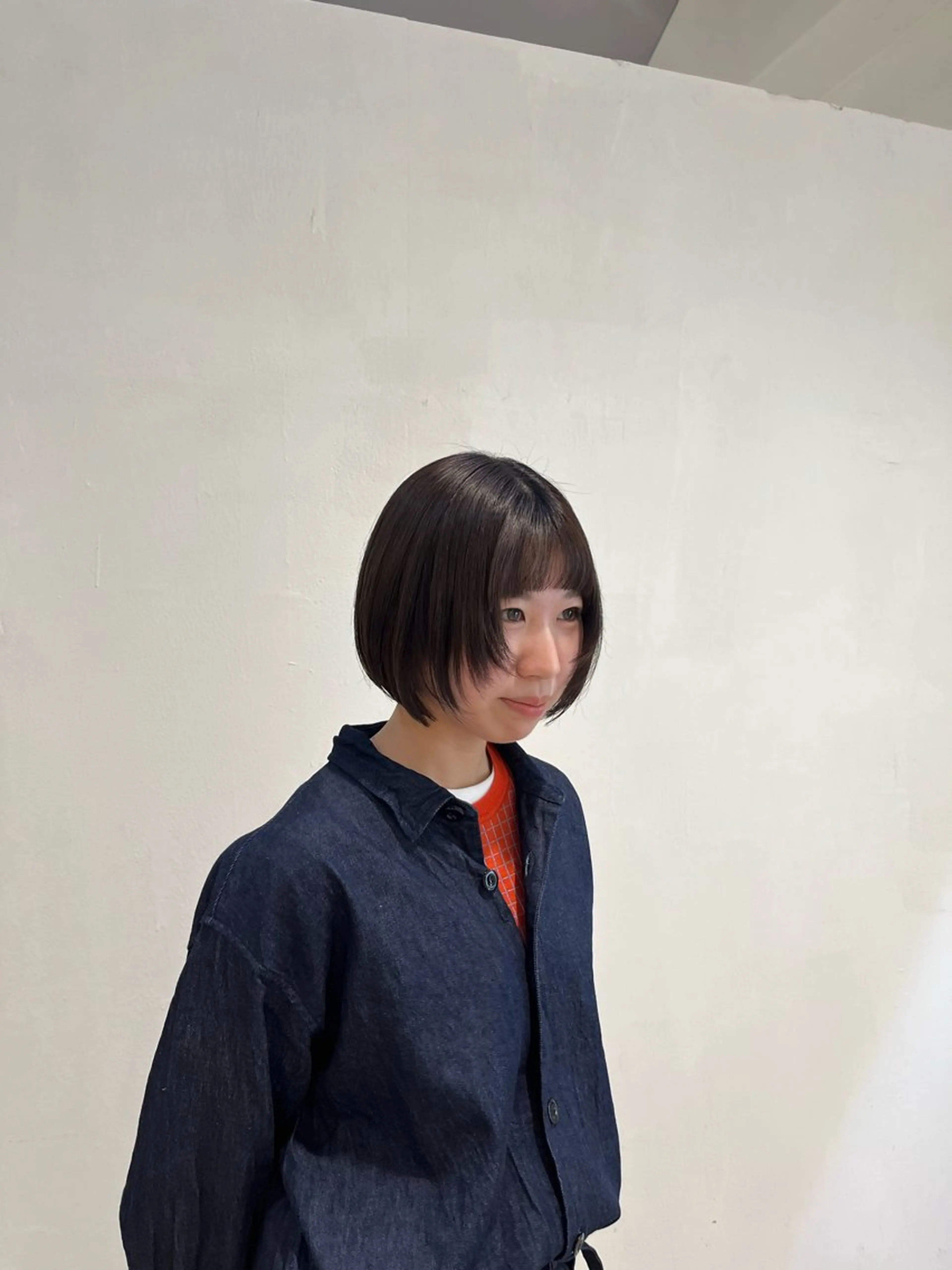 カラー ブリーチ グレージュ 小野寺 菜穂/豊橋/パーマのヘアスタイル