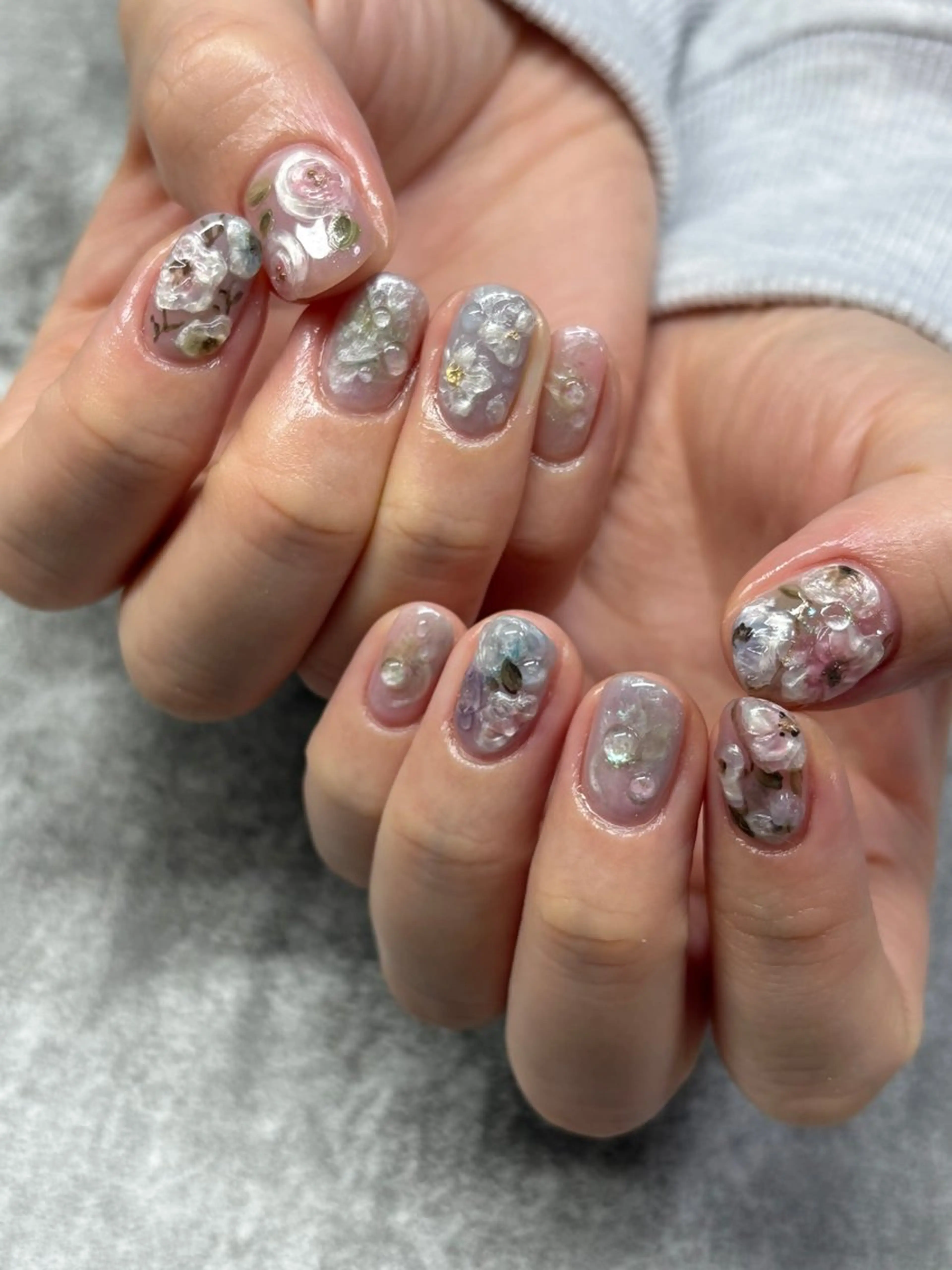 ネイル ハンドネイル FIORITURA Maikoのネイルデザイン