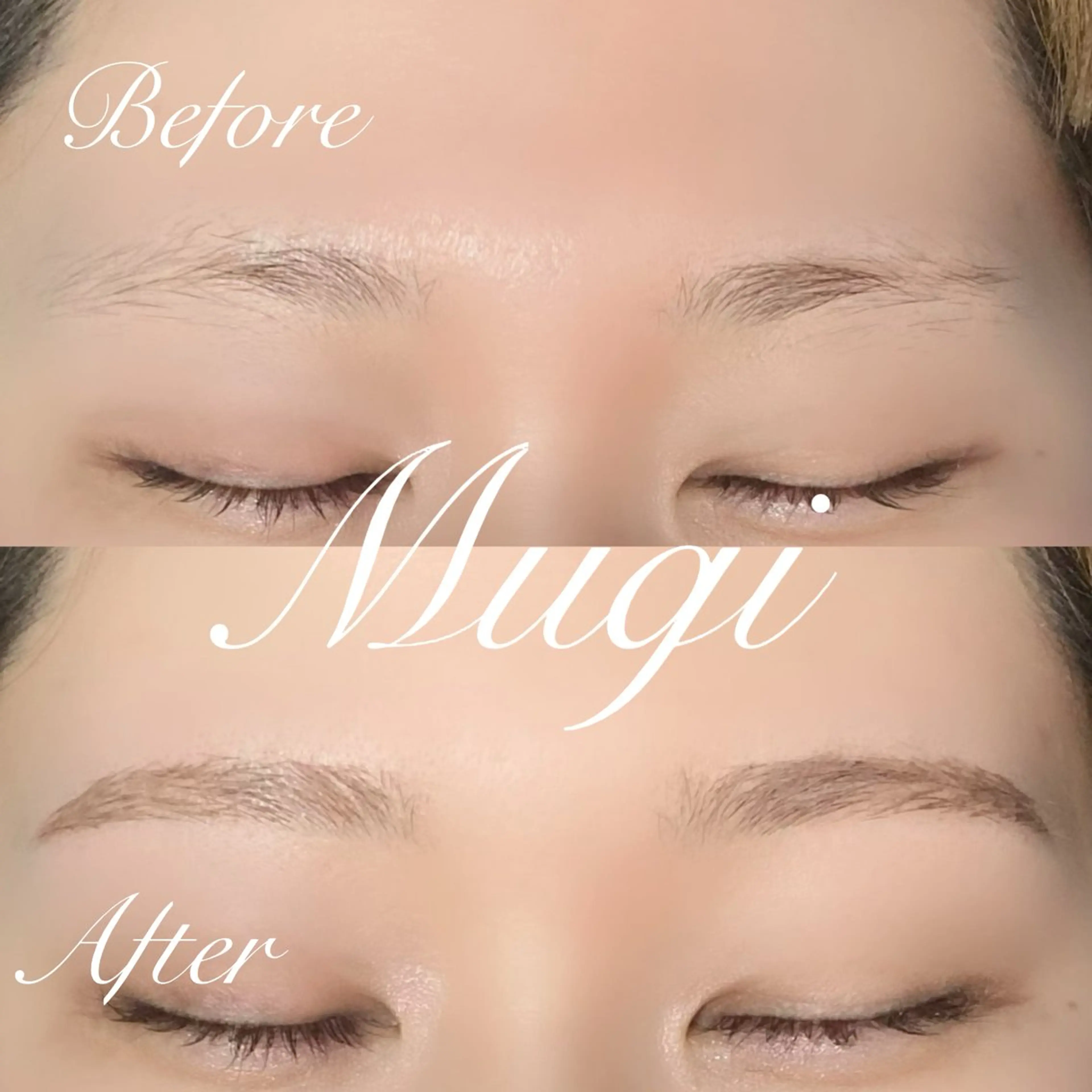 アイブロウ ワックス脱毛 北千住Mugi⭐︎ Miaの眉毛・アイブロウイメージ