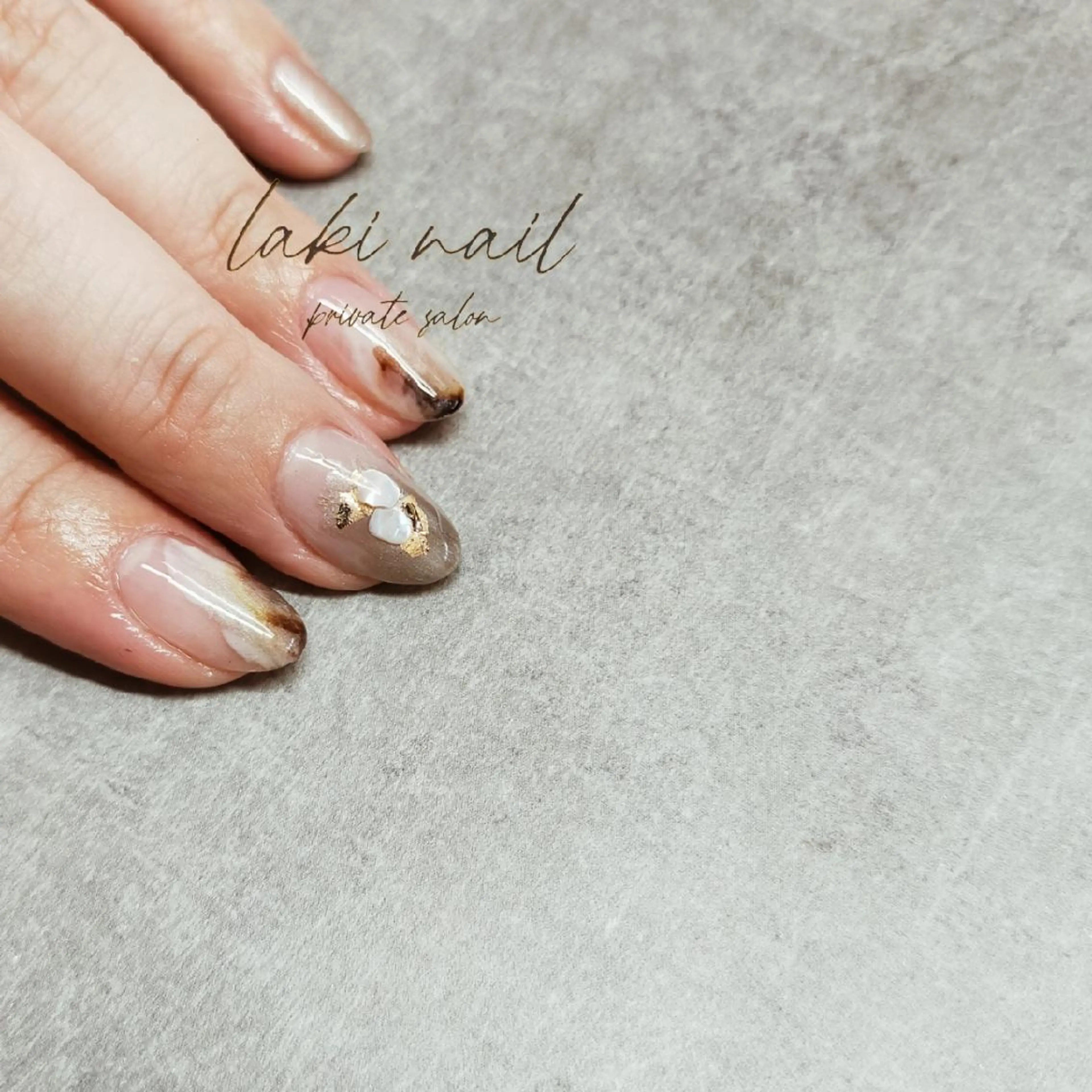 ネイル ニュアンスネイル by lakiのネイルデザイン