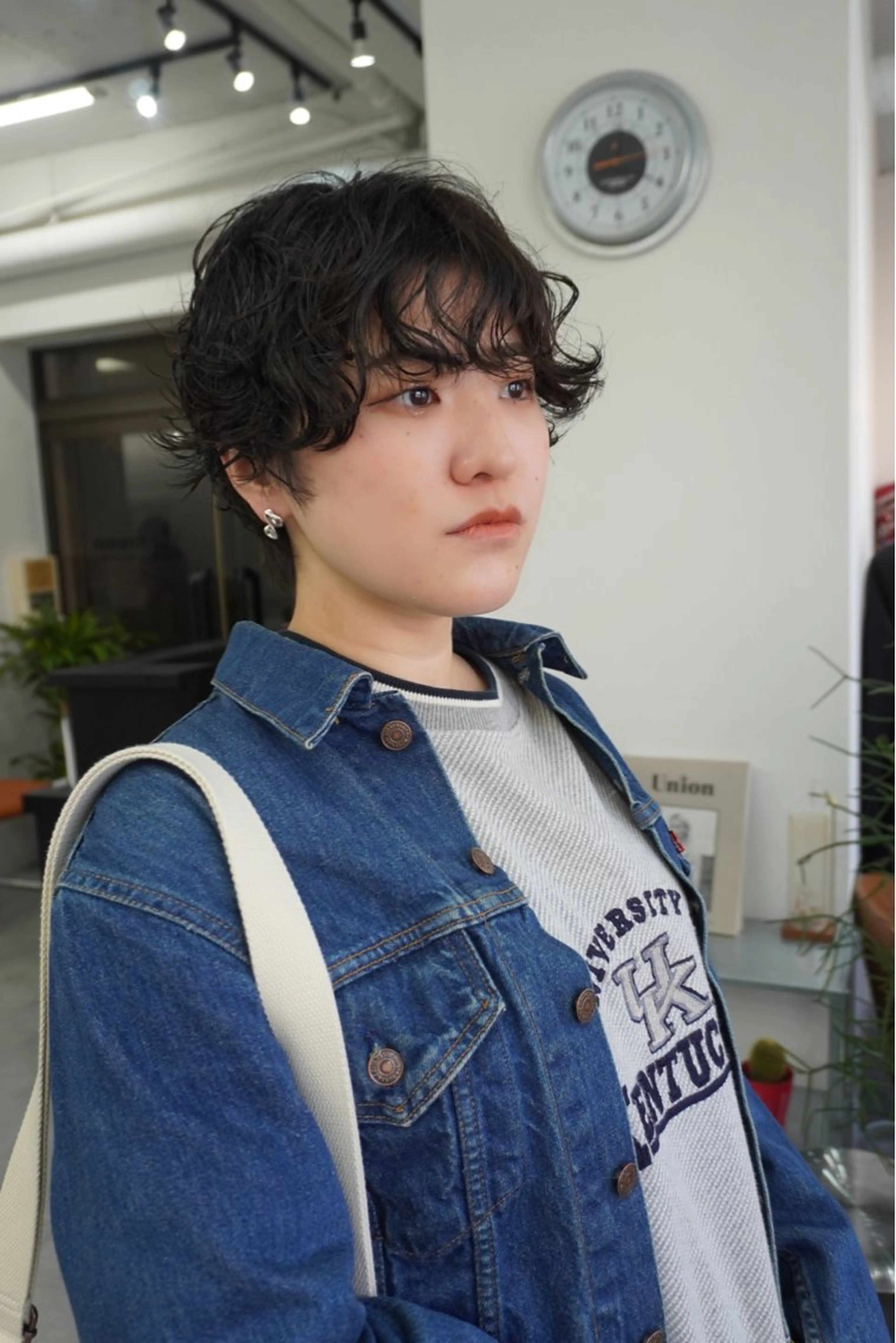 ショート カラー パーマ レイヤー／似合わせ TAKUYAのヘアスタイル