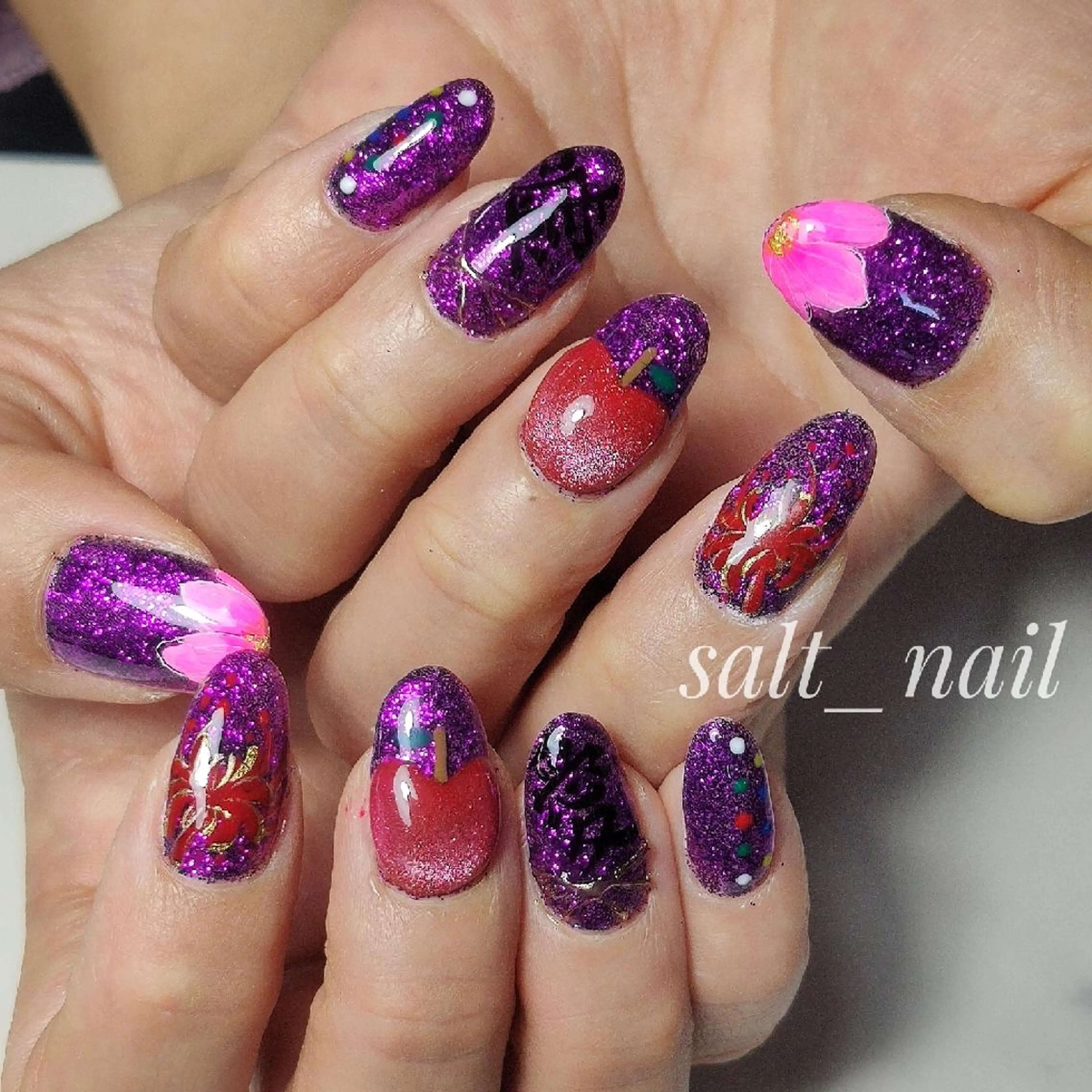ネイル アートネイル ハンドネイル 個人サロン saltnailのネイルデザイン