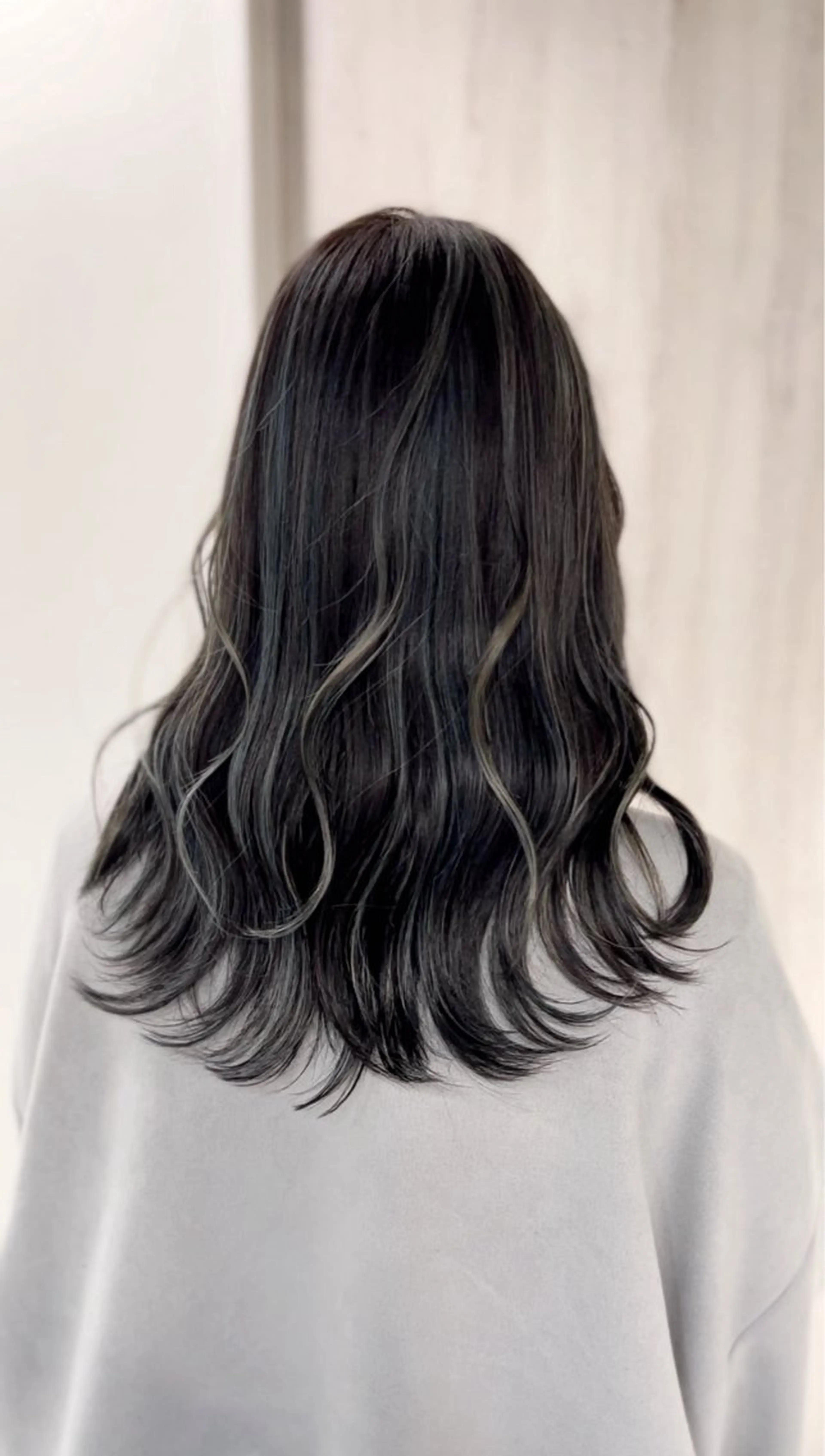 セミロング アッシュ ハイライト トリートメント カット ヘアカラー トリートメント 🌈お気に入り指名 No.1藤野原大聖のヘアスタイル