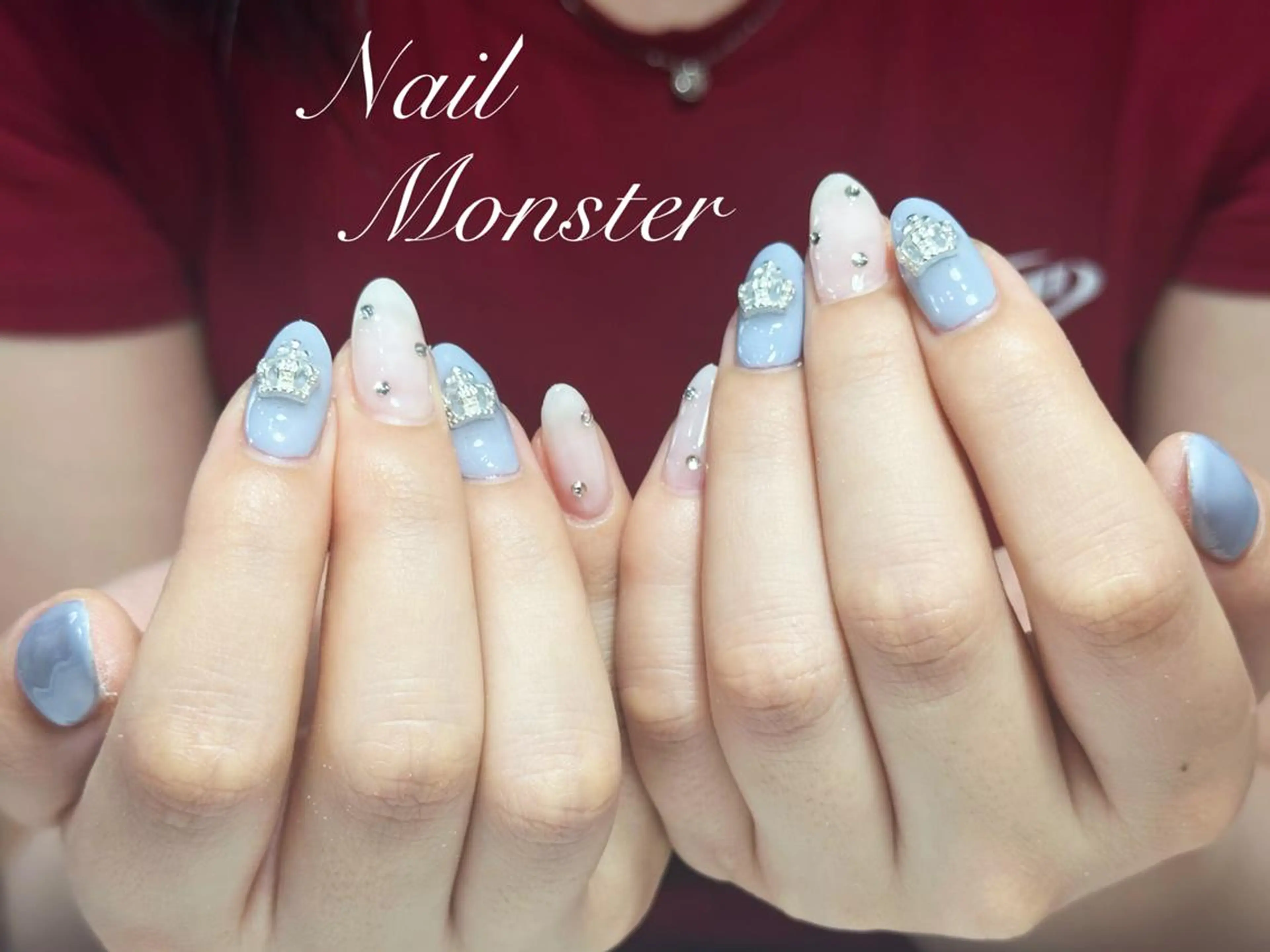 ショート 韓国風ヘア ショートヘア YUKI_ Monster💟のネイルデザイン