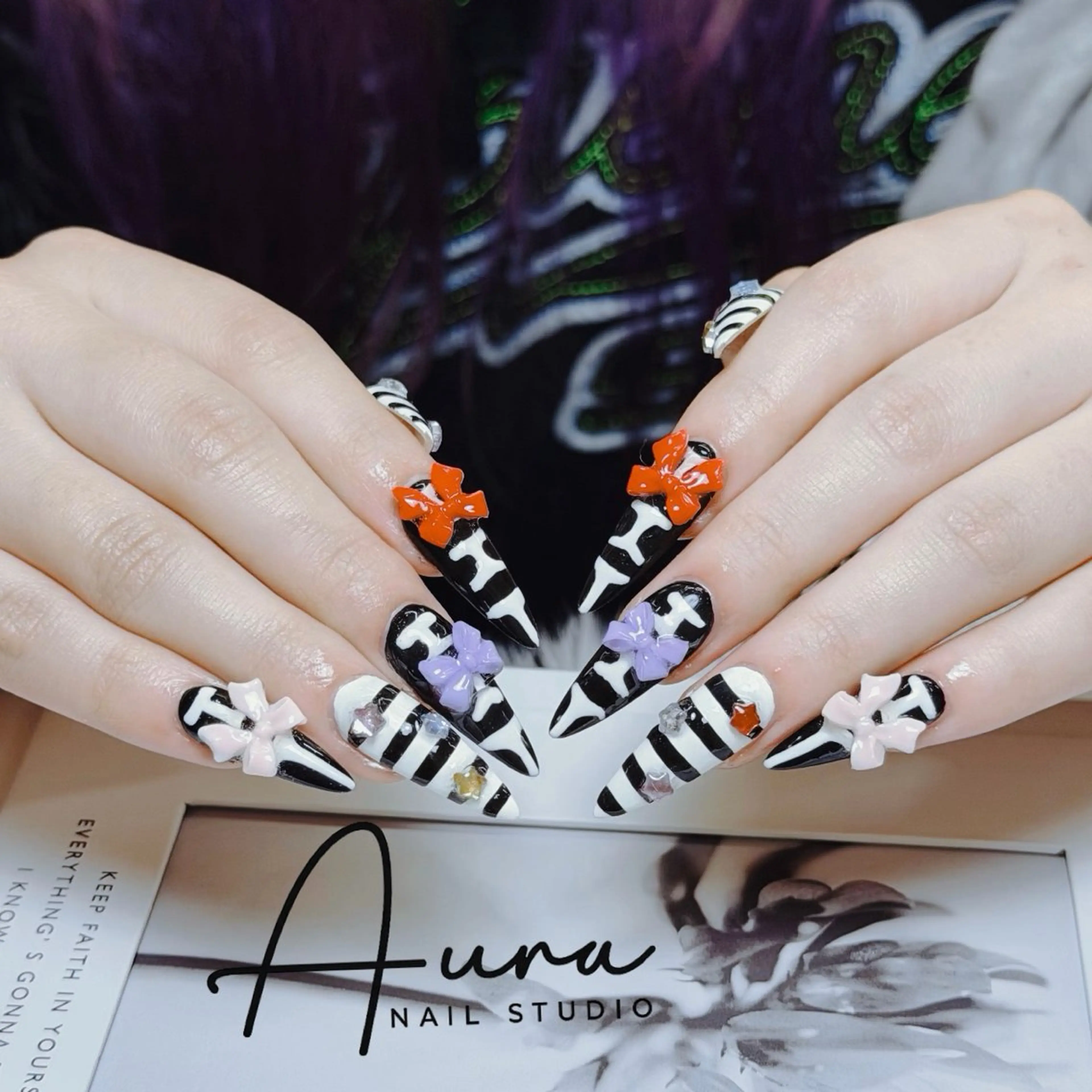 ネイル ハンドネイル Aura Nail Studioのネイルデザイン