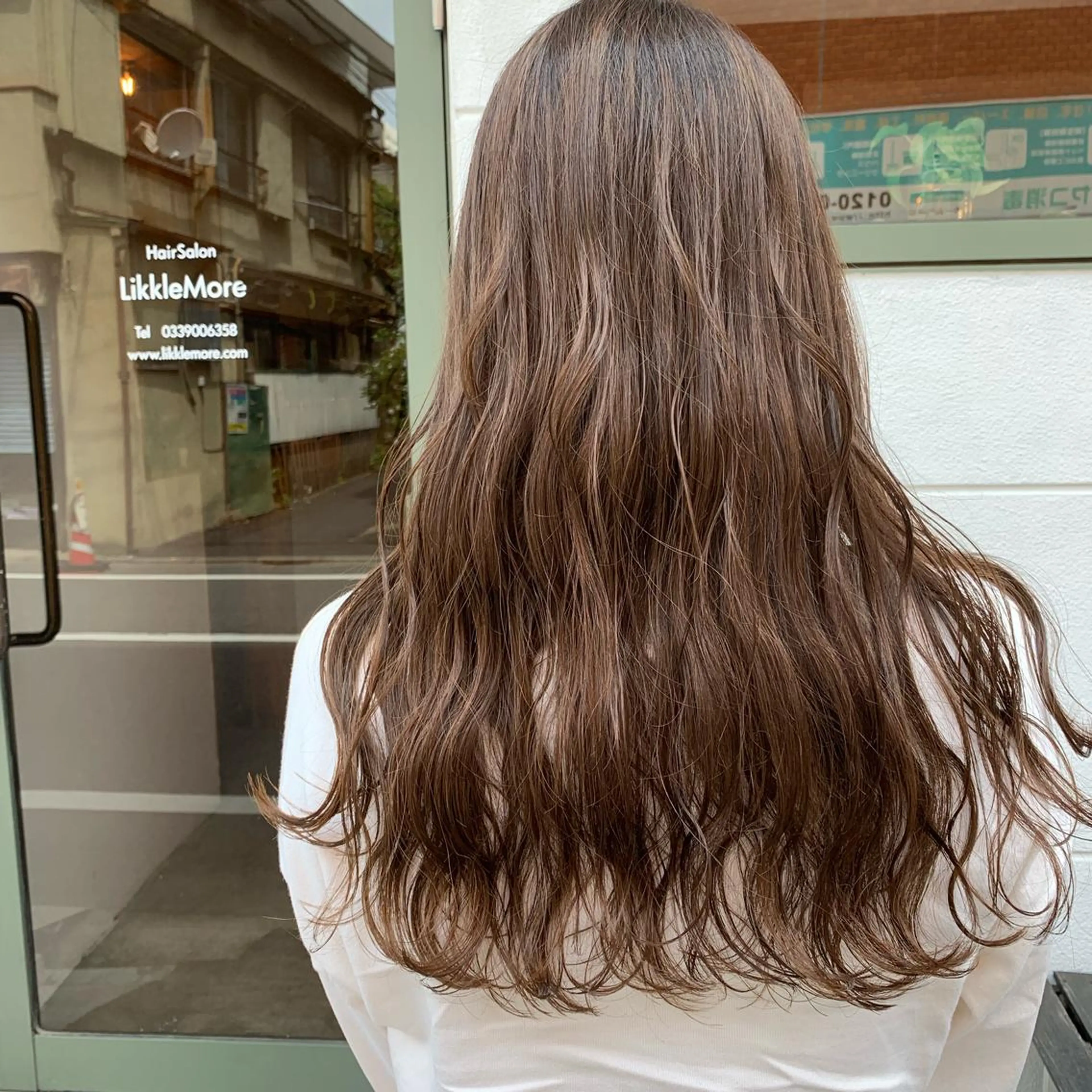 ロング カラー アッシュ ベージュカラー グレージュ ミルクティーベージュ ミルクティーアッシュ ヘアカラー Sachiko ❤︎‬Pressのヘアスタイル