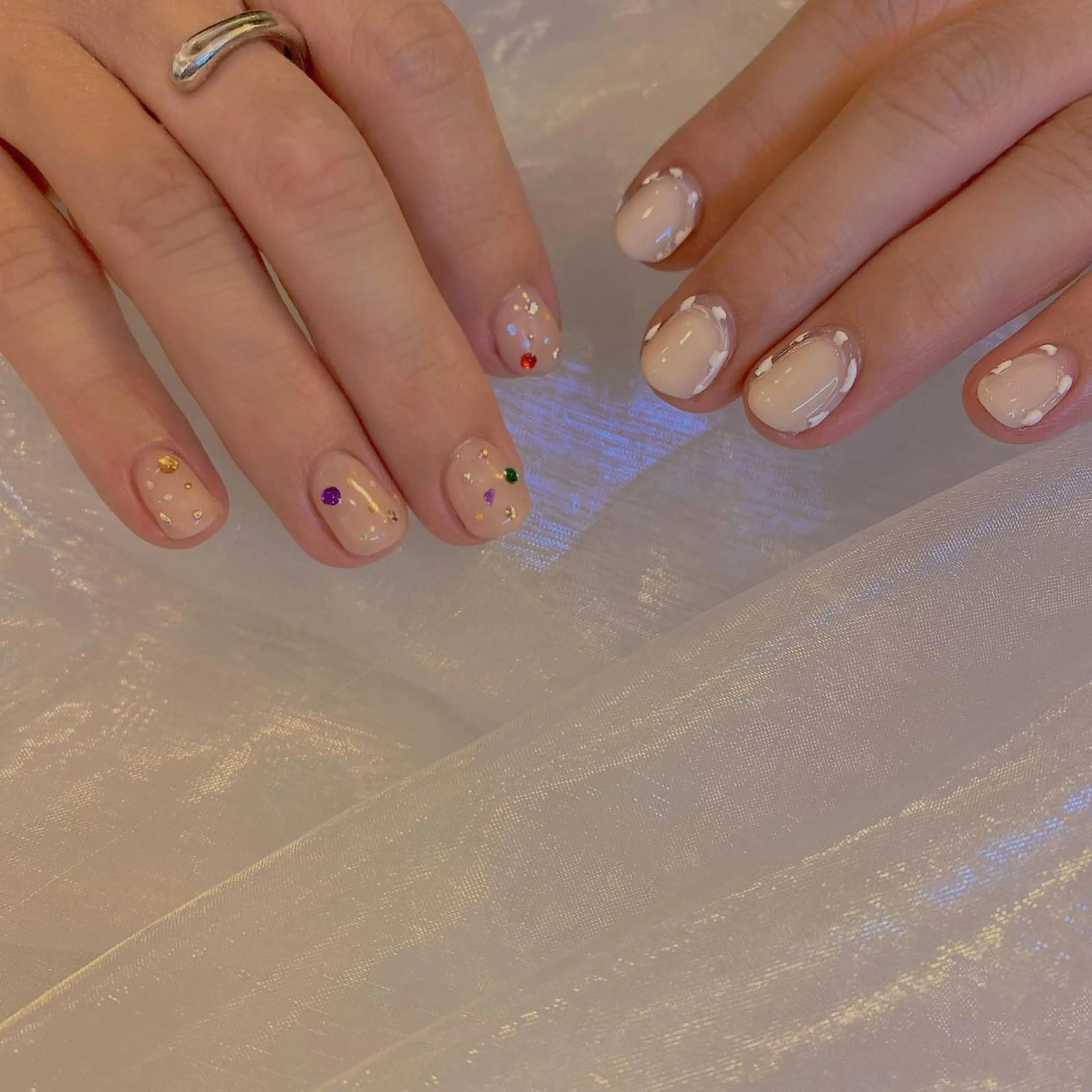 ネイル ハンドネイル ℝ𝕌𝕂𝔸 ✿のネイルデザイン