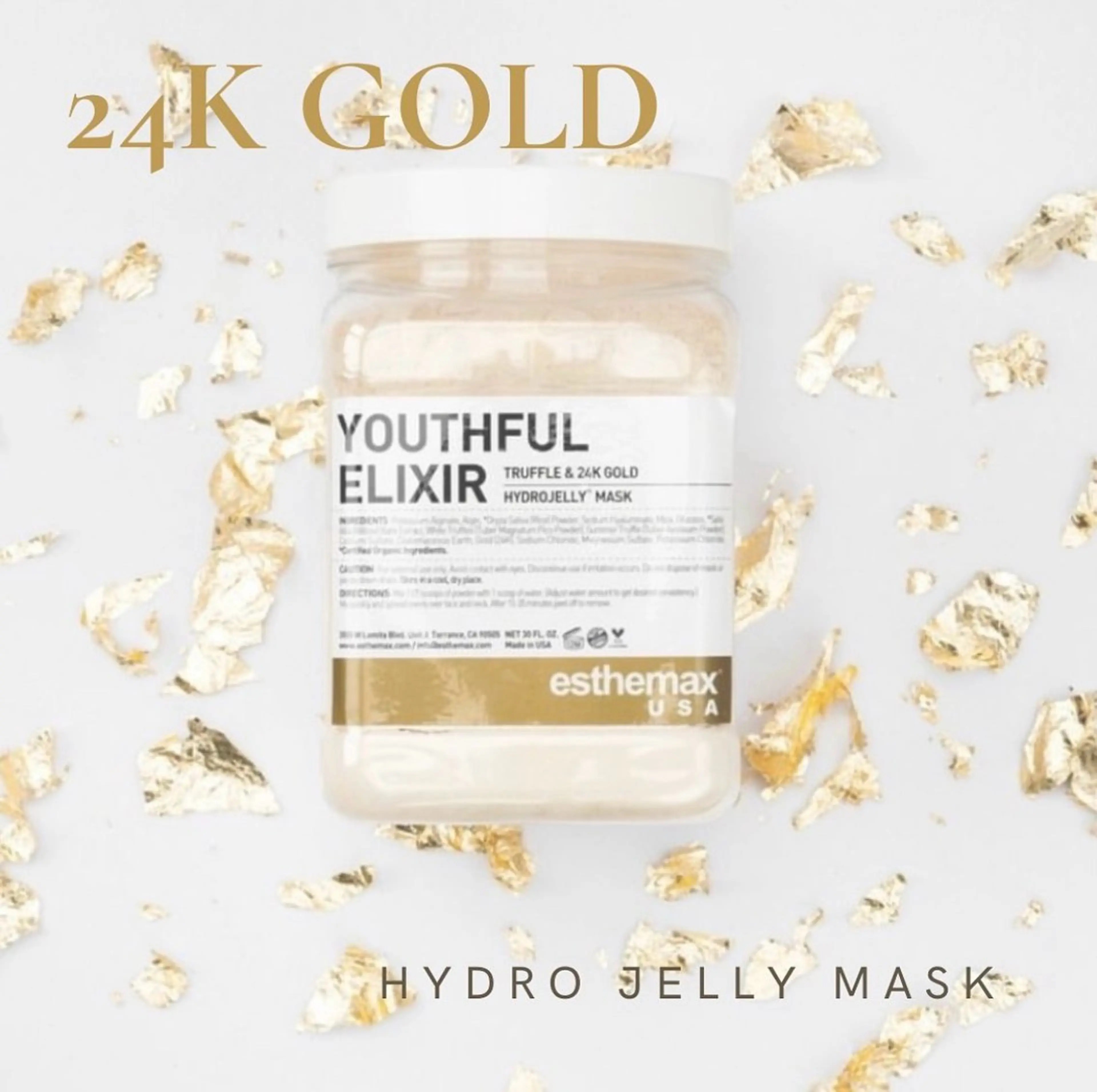 【ハイドロジェリーマスク】24金トリュフ (ユースフルエリクシール）¥4,500の写真