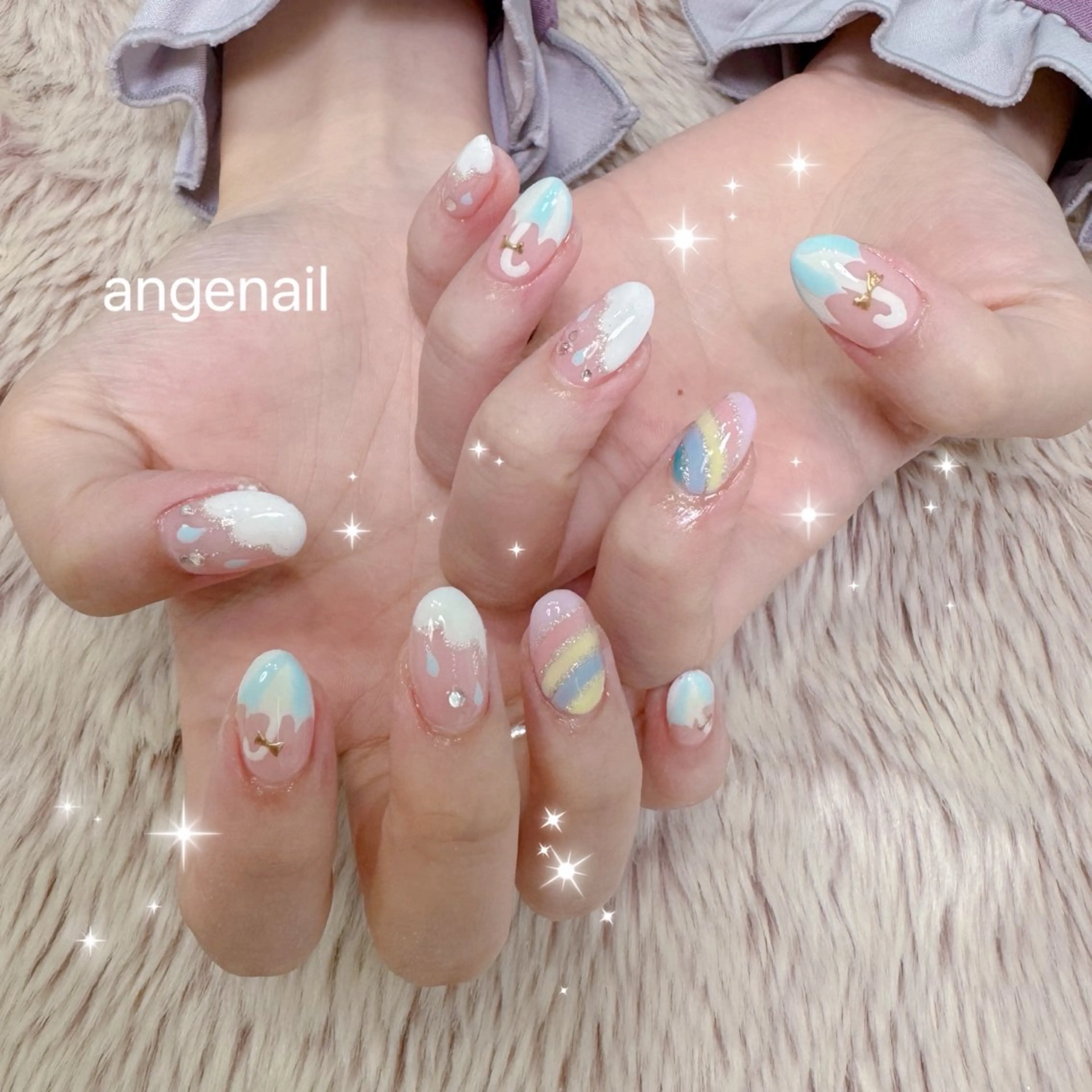 ネイル ハンドネイル オーナーネイリスト MAKIのネイルデザイン