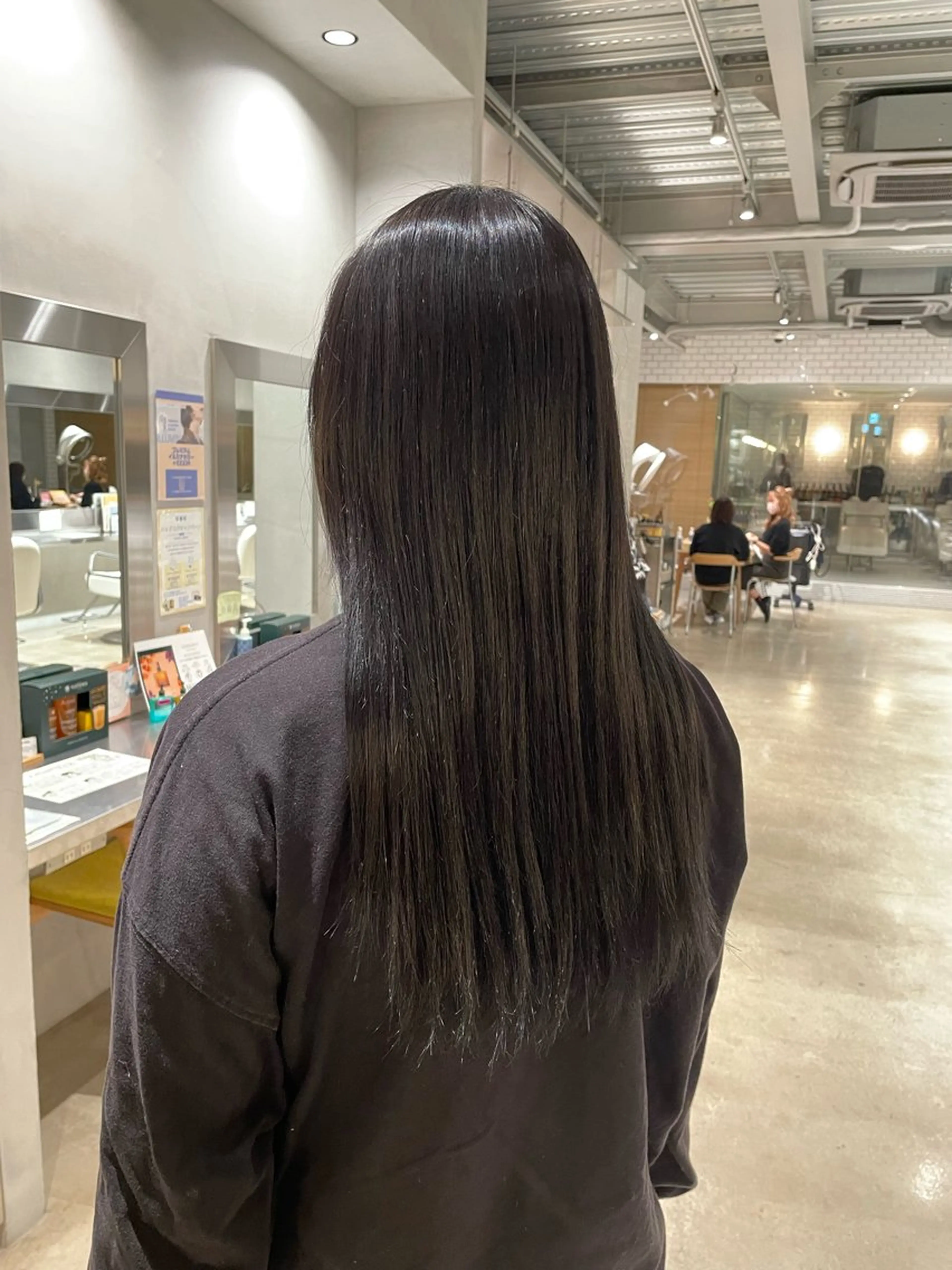 ロング カラー 透明感カラー 樋口 花穂のヘアスタイル