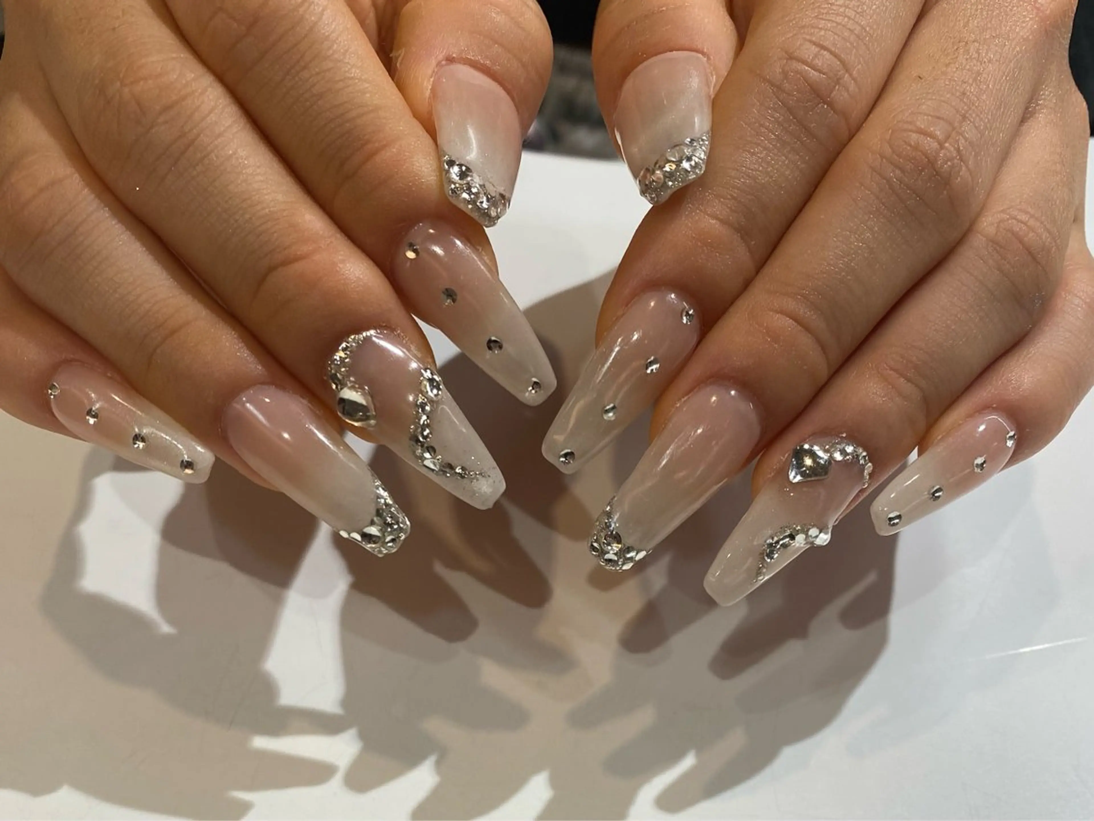 ロング Nail Salon Coffret西中島店所属・coffret　酒井 萌のネイルデザイン