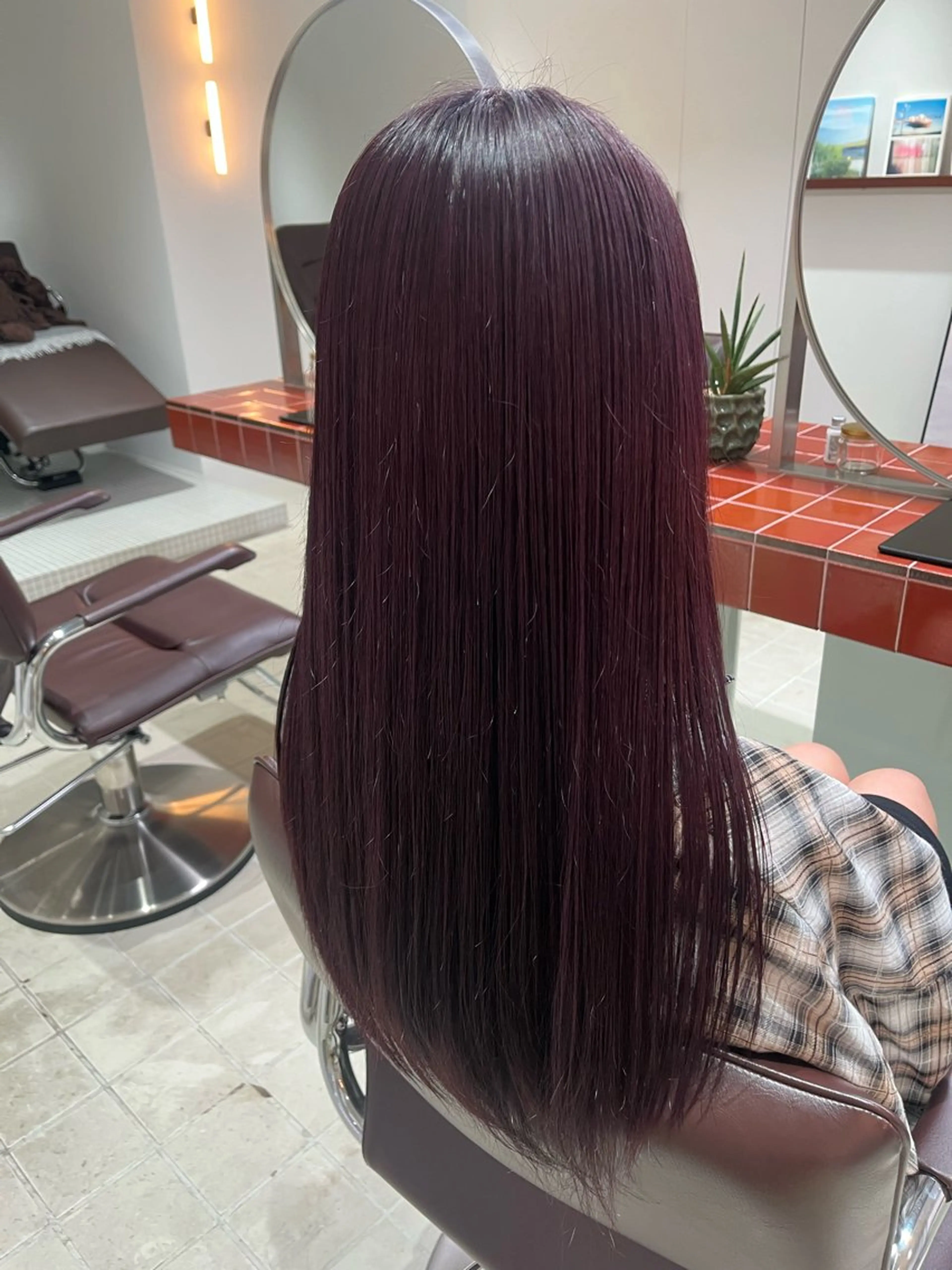 カラー 透明感\モテカラー 🫧🎀YUUのヘアスタイル