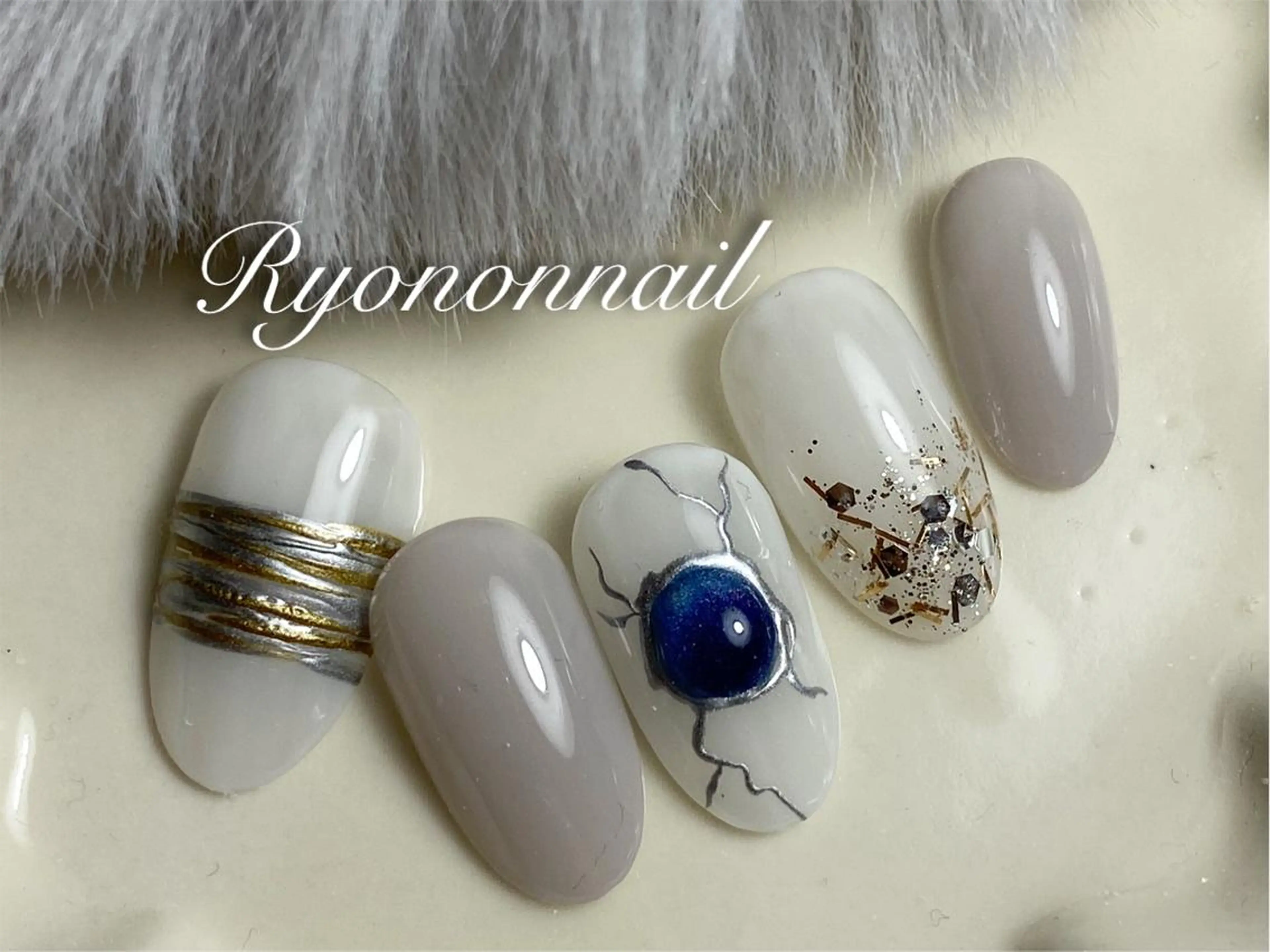 ネイル Ryononnail(リョノンネイル)所属・Ryononnail 上谷典子のネイルデザイン