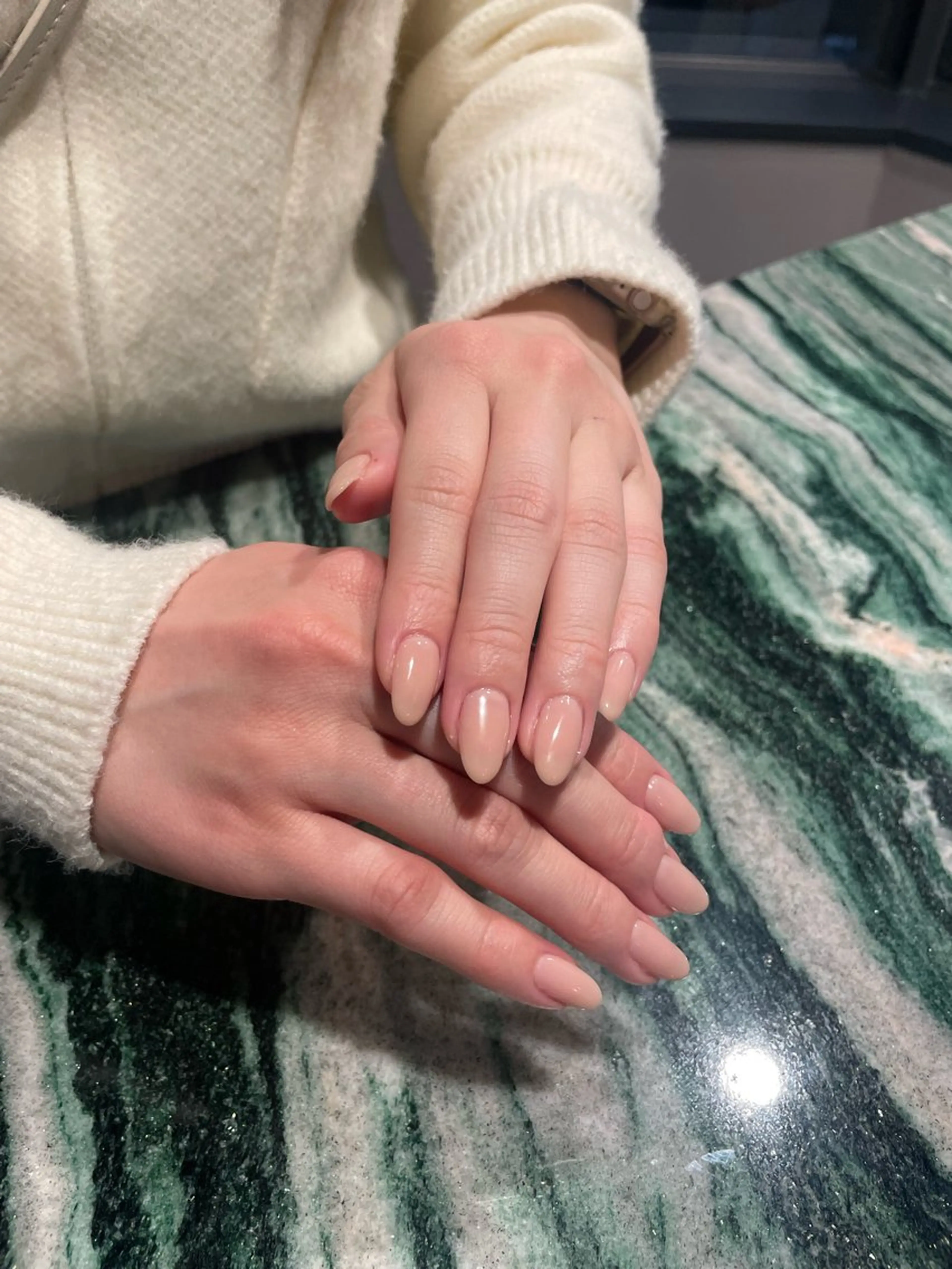 ネイル シンプルネイル ハンドネイル eyelash& nailsalonMのネイルデザイン