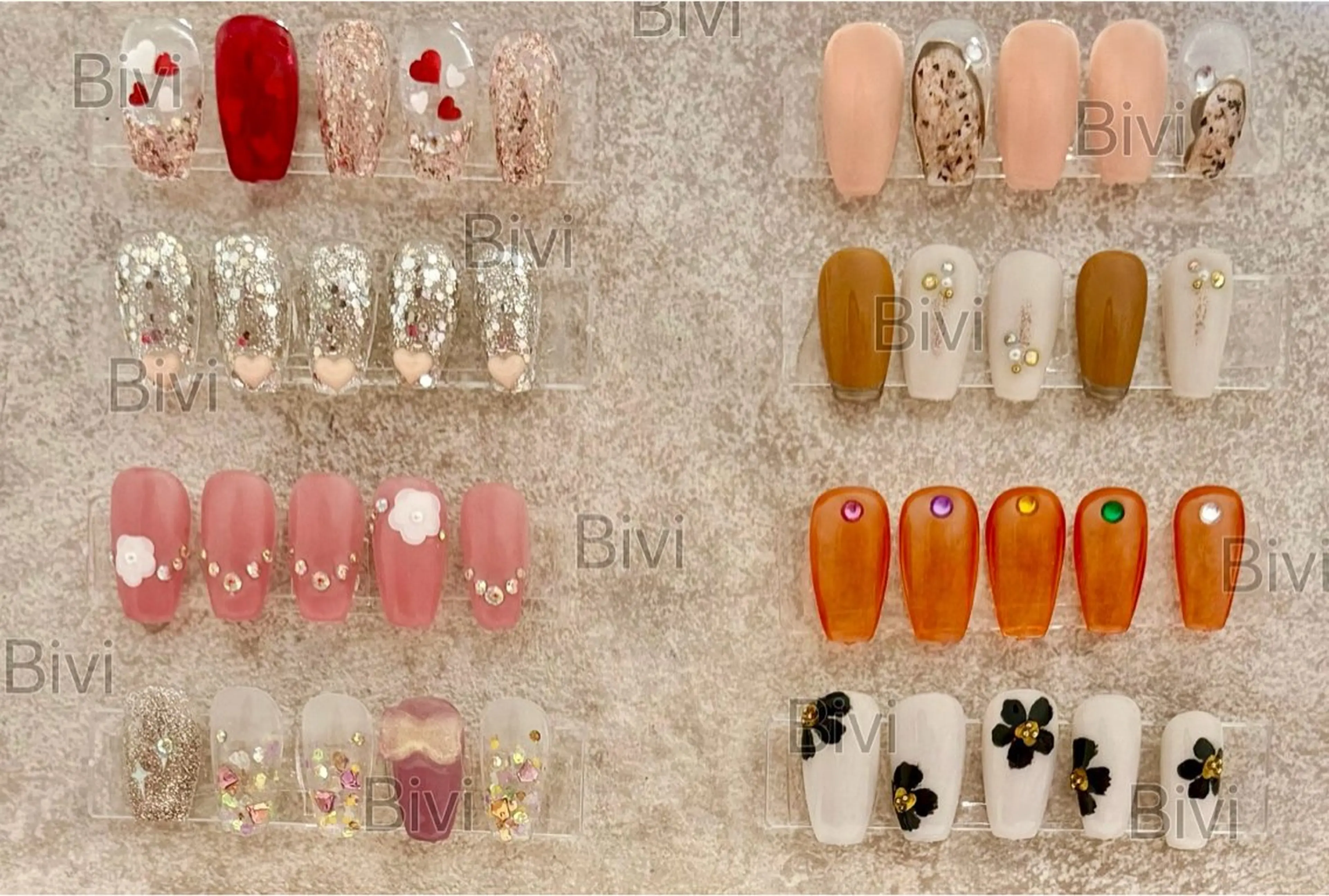 【ハンド】シンプルB定額デザイン　(オフ有&ケア込) 150​〜​180分の写真