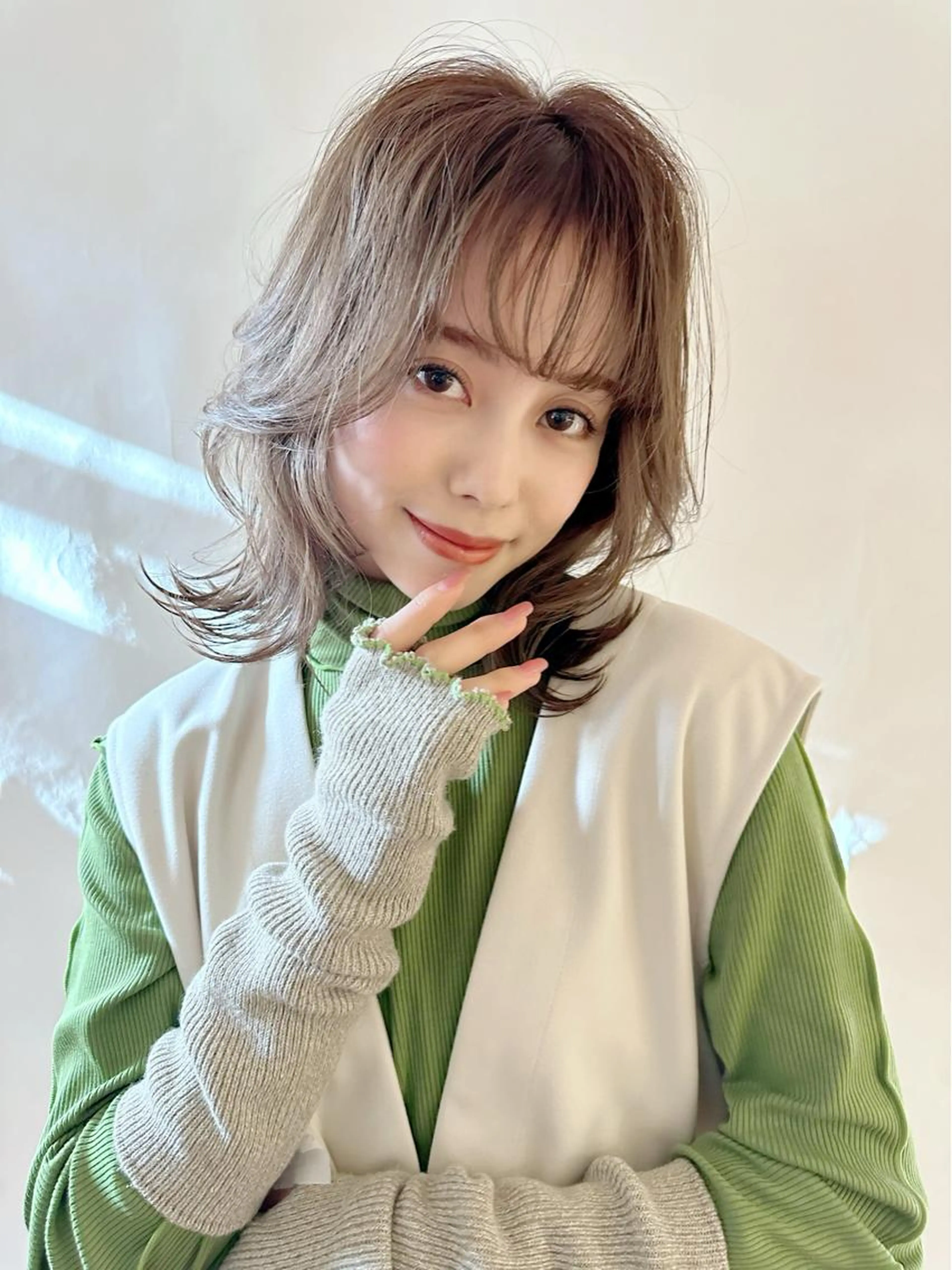 【リピーター様/5回目以降も使用可能💐】カット＆全体カラー＆トリートメント¥12000の写真