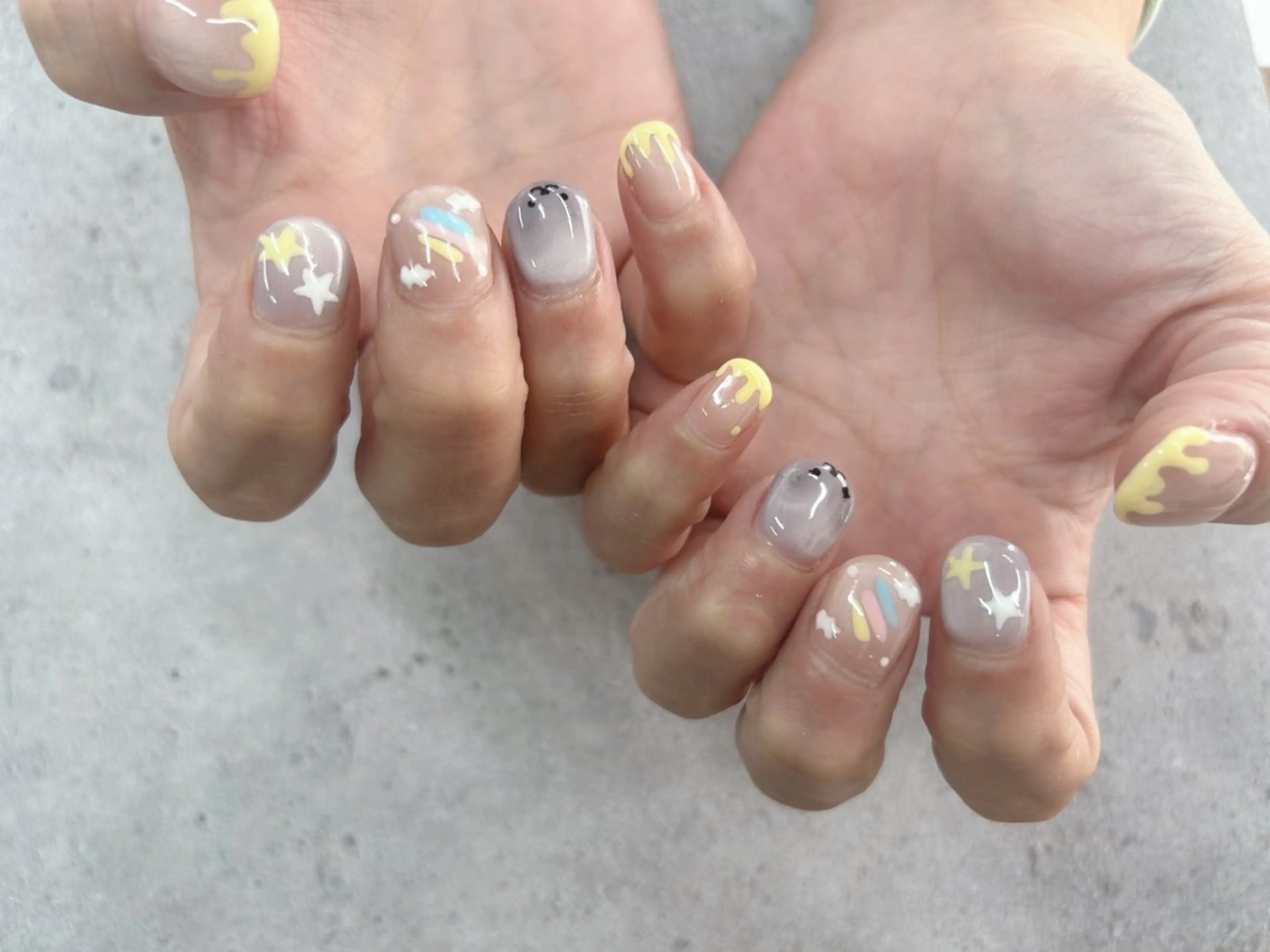 ネイル マグネットネイル ハンドネイル Nail Salon agré所属・agré ネイルサロン　アグレのネイルデザイン