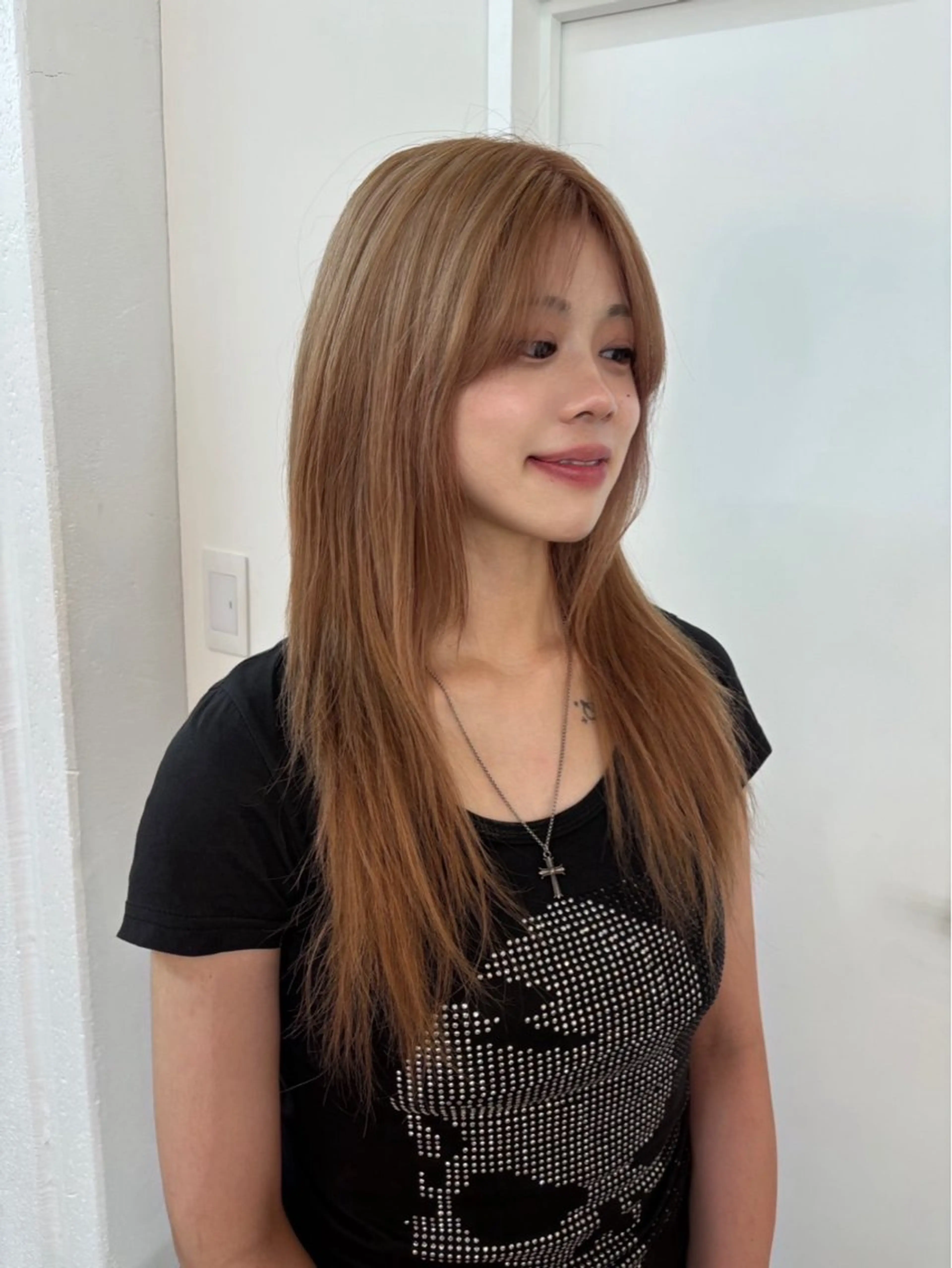 セミロング カラー ヘアカラー ichika/天神 /parc hairのヘアスタイル